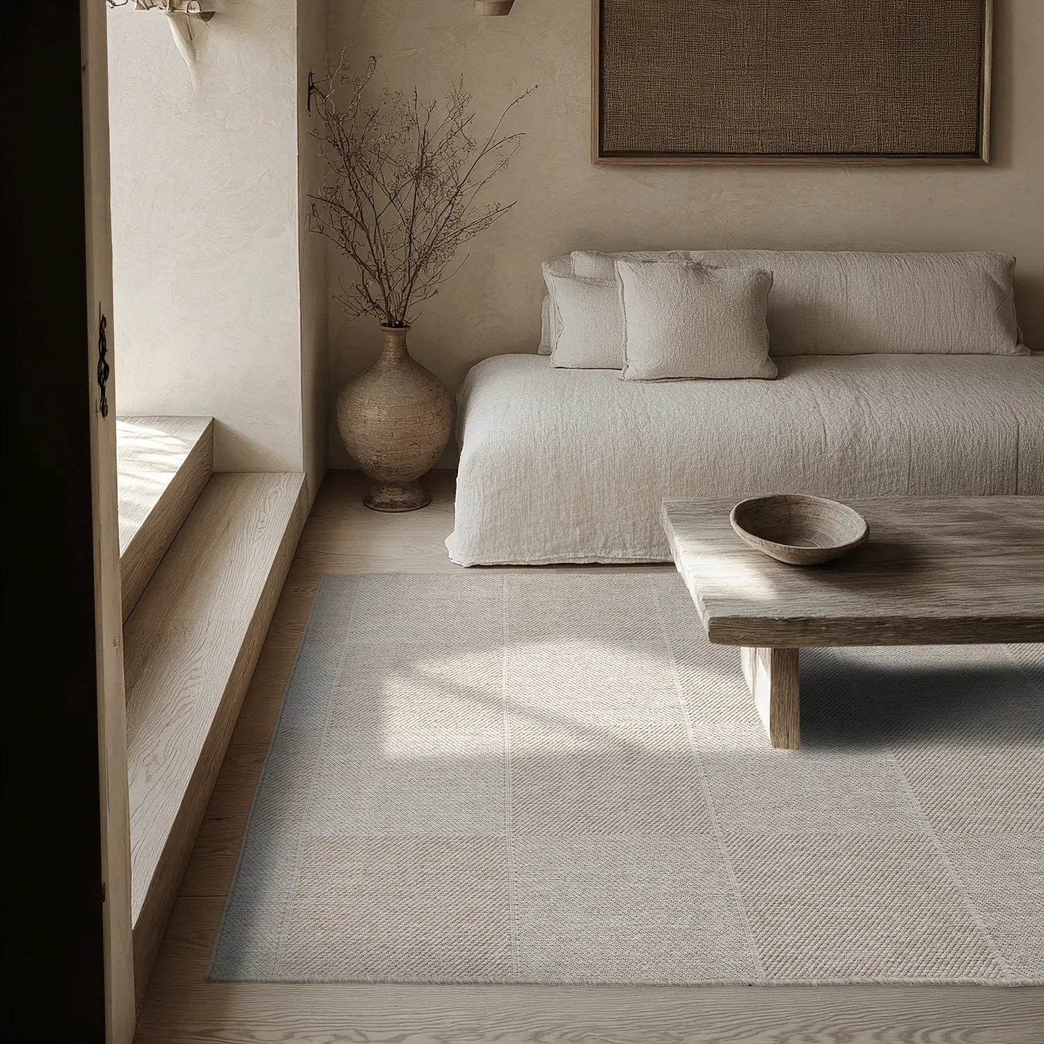 Tæpper til indendørs/udendørs brug - utomhusmatta - Ava (beige)