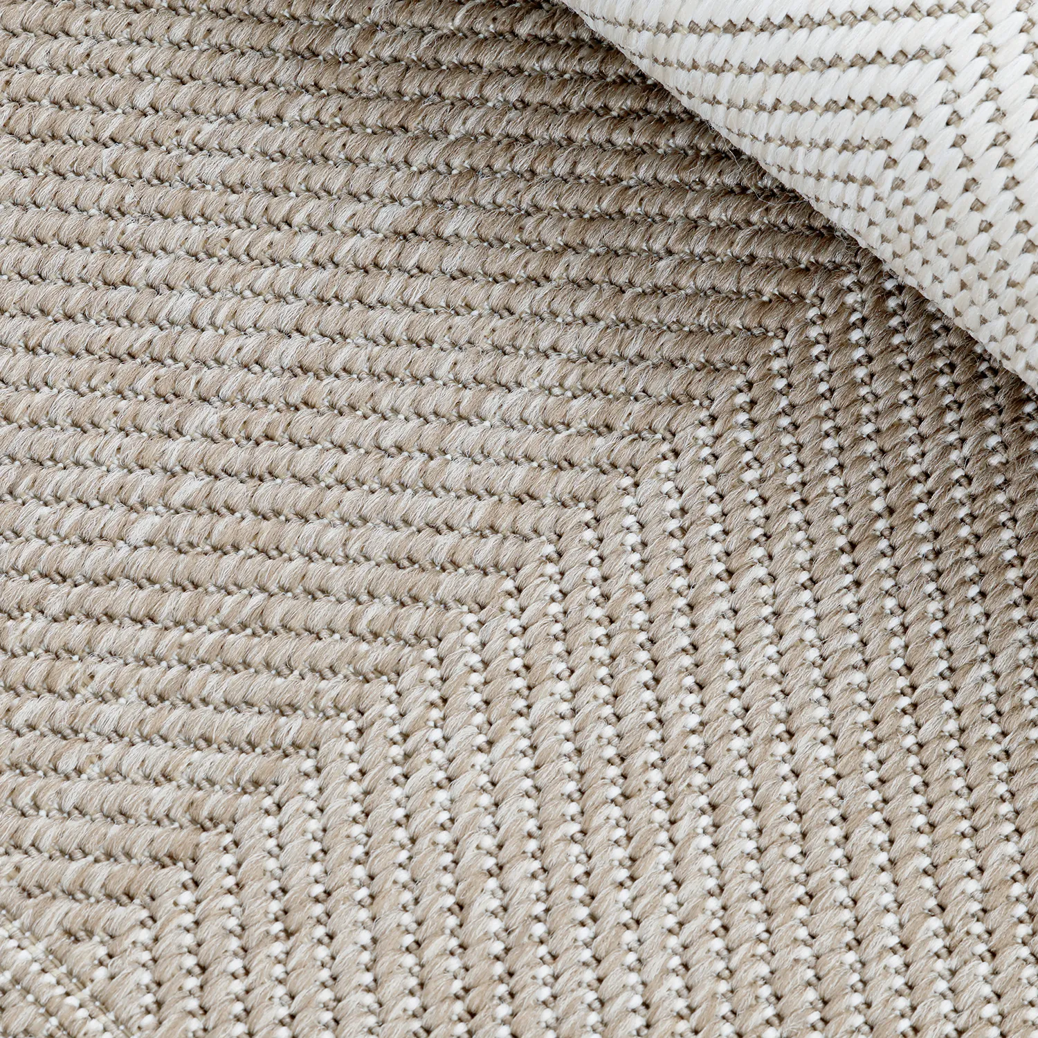 Tæpper til indendørs/udendørs brug - utomhusmatta - Ava (beige)