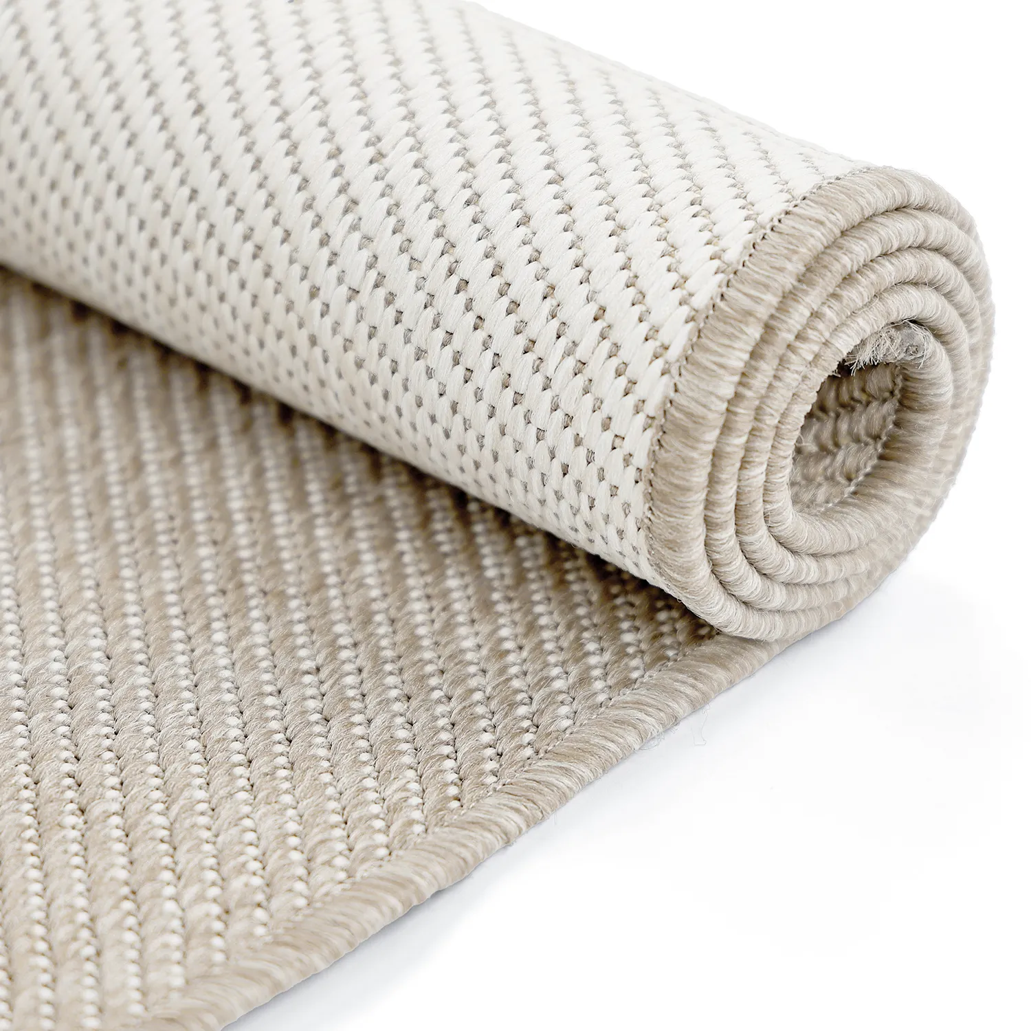 Tæpper til indendørs/udendørs brug - utomhusmatta - Ava (beige)