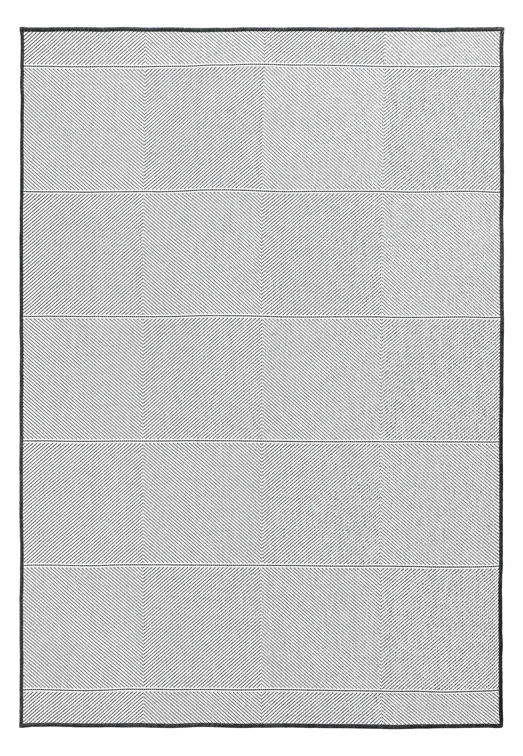 Tæpper til indendørs/udendørs brug - utomhusmatta - Ava (sort)