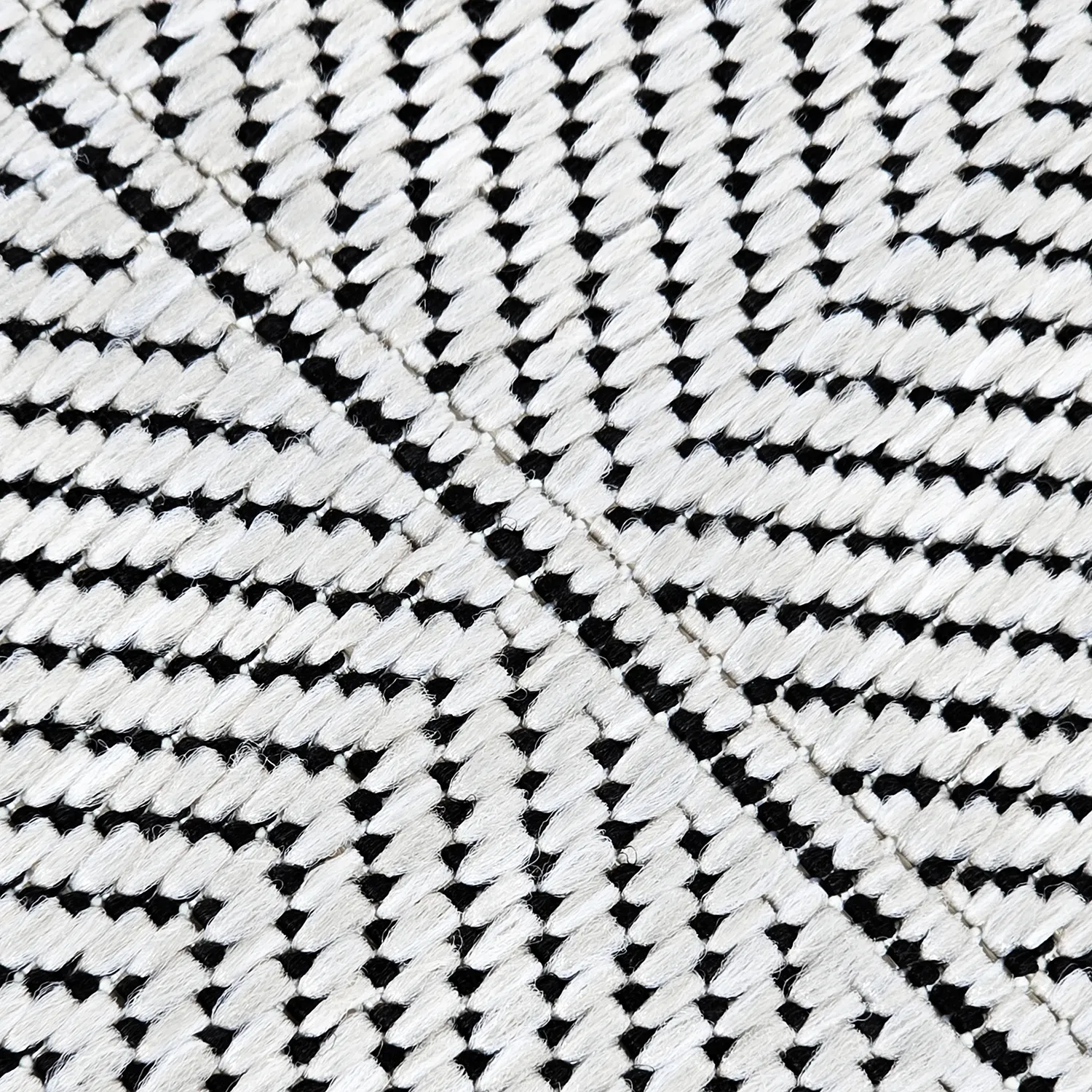 Tæpper til indendørs/udendørs brug - utomhusmatta - Ava (sort)