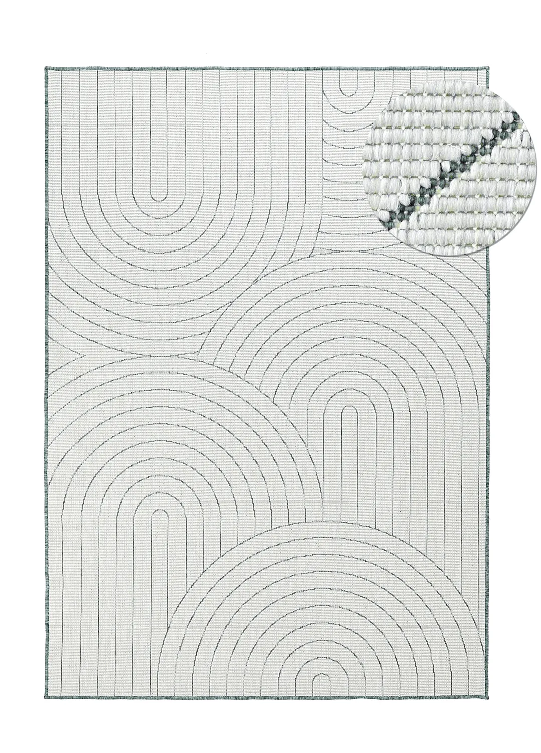 Tæpper til indendørs/udendørs brug - utomhusmatta - Hayden (grøn)