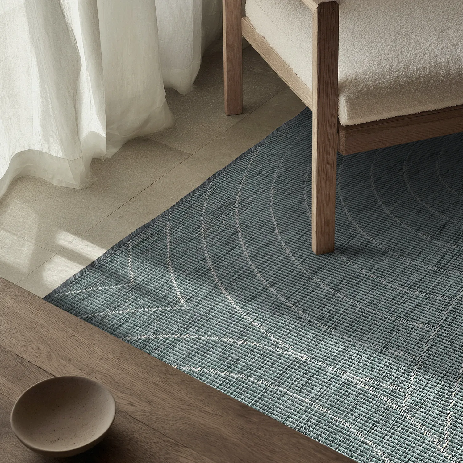 Tæpper til indendørs/udendørs brug - utomhusmatta - Hayden (grøn)