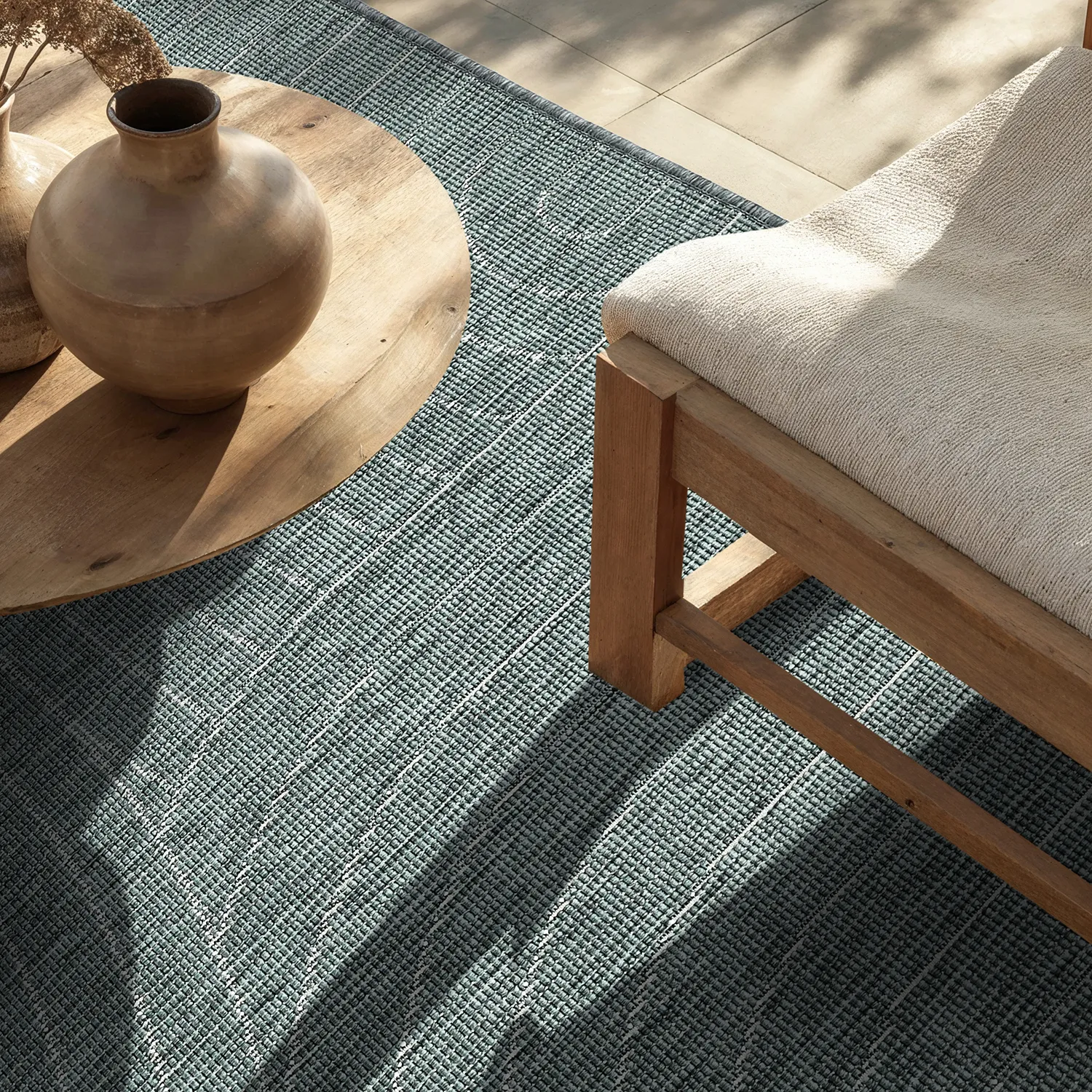 Tæpper til indendørs/udendørs brug - utomhusmatta - Hayden (grøn)