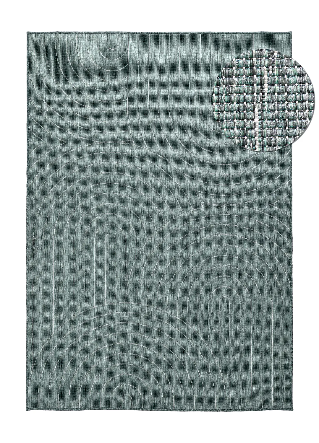 Tæpper til indendørs/udendørs brug - utomhusmatta - Hayden (grøn)