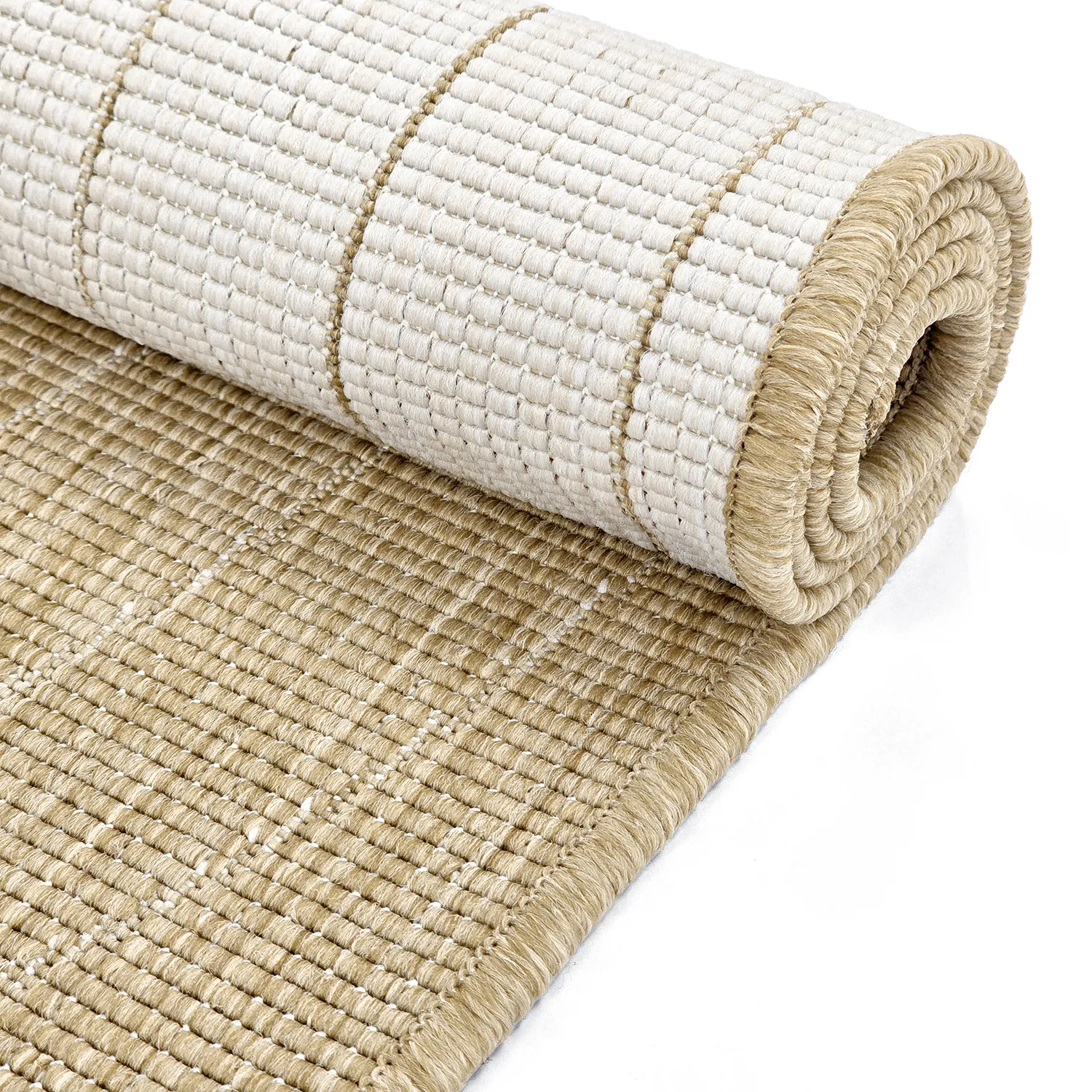 Tæpper til indendørs/udendørs brug - utomhusmatta - Hayden (natur)