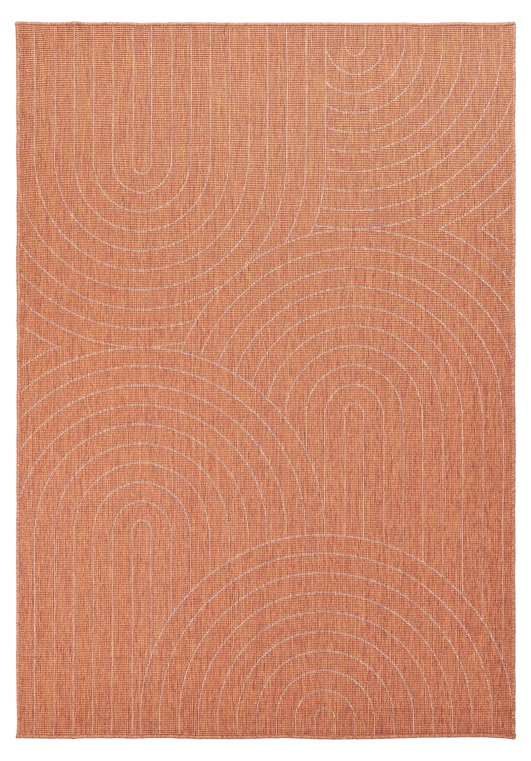 Tæpper til indendørs/udendørs brug - utomhusmatta - Hayden (rød)