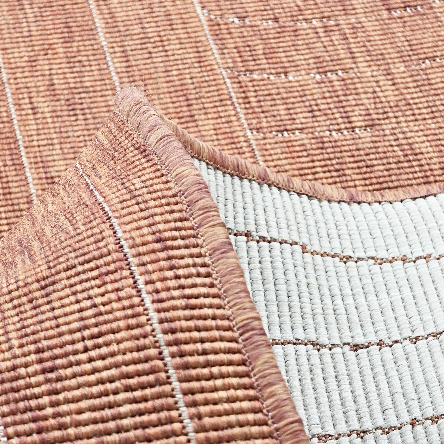 Tæpper til indendørs/udendørs brug - utomhusmatta - Hayden (rød)