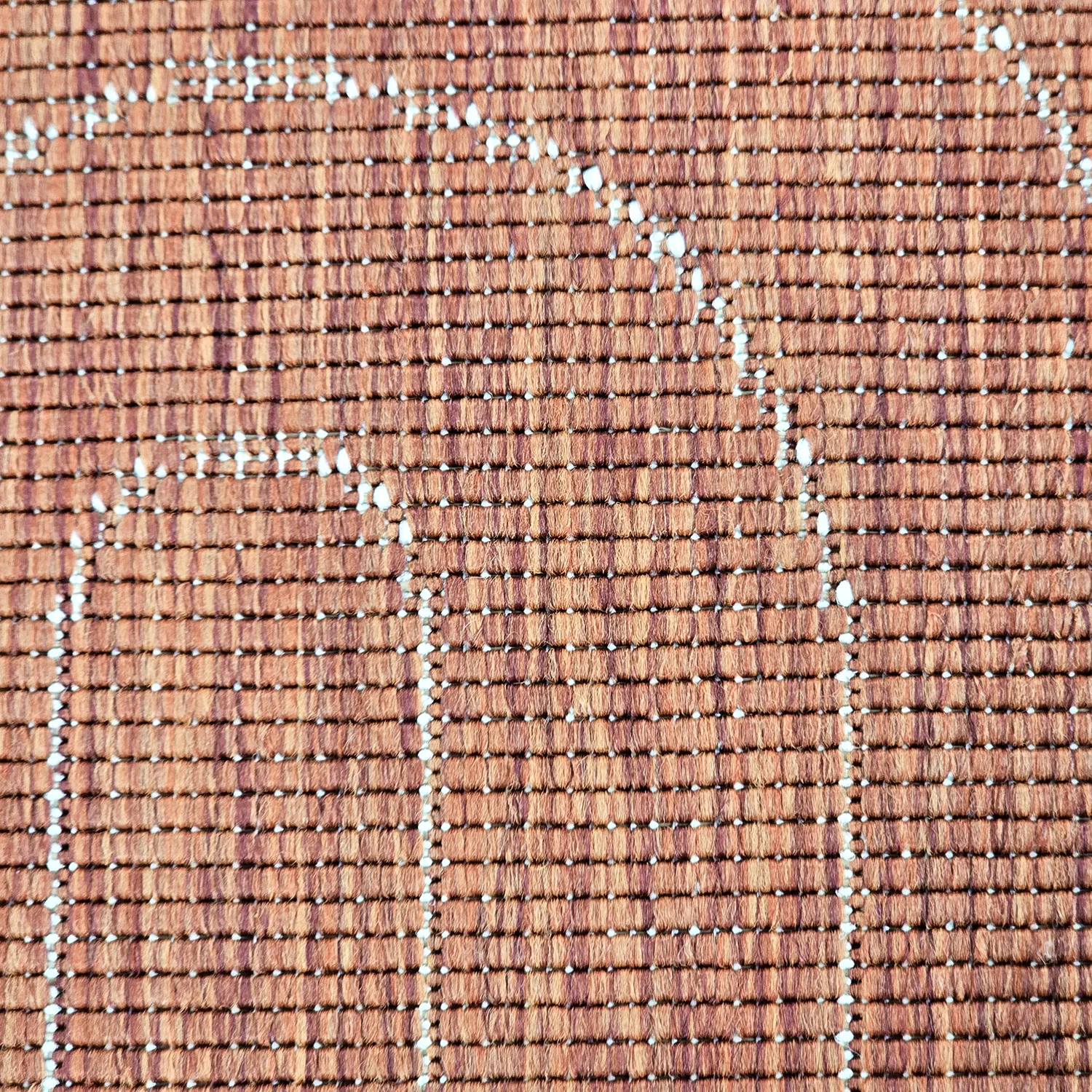 Tæpper til indendørs/udendørs brug - utomhusmatta - Hayden (rød)