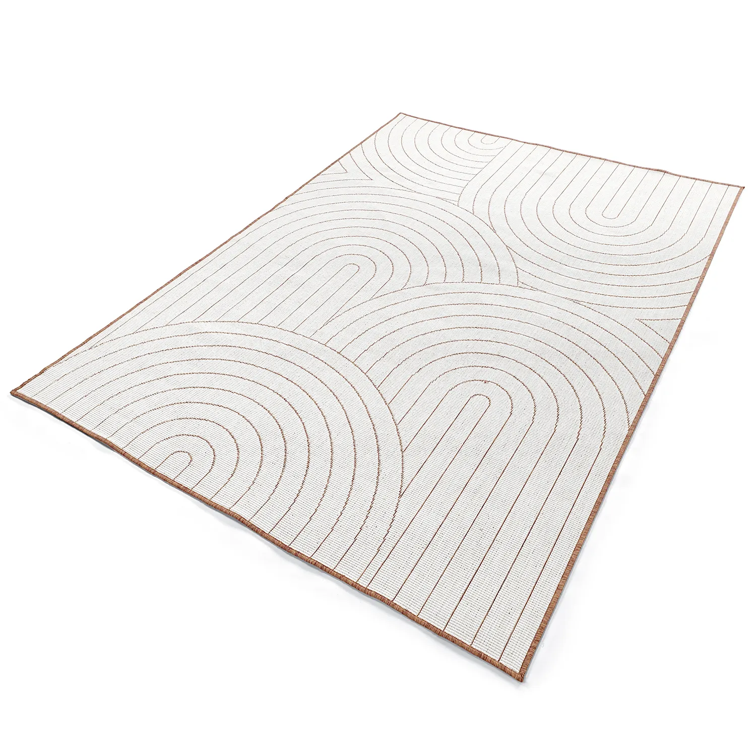 Tæpper til indendørs/udendørs brug - utomhusmatta - Hayden (rød)