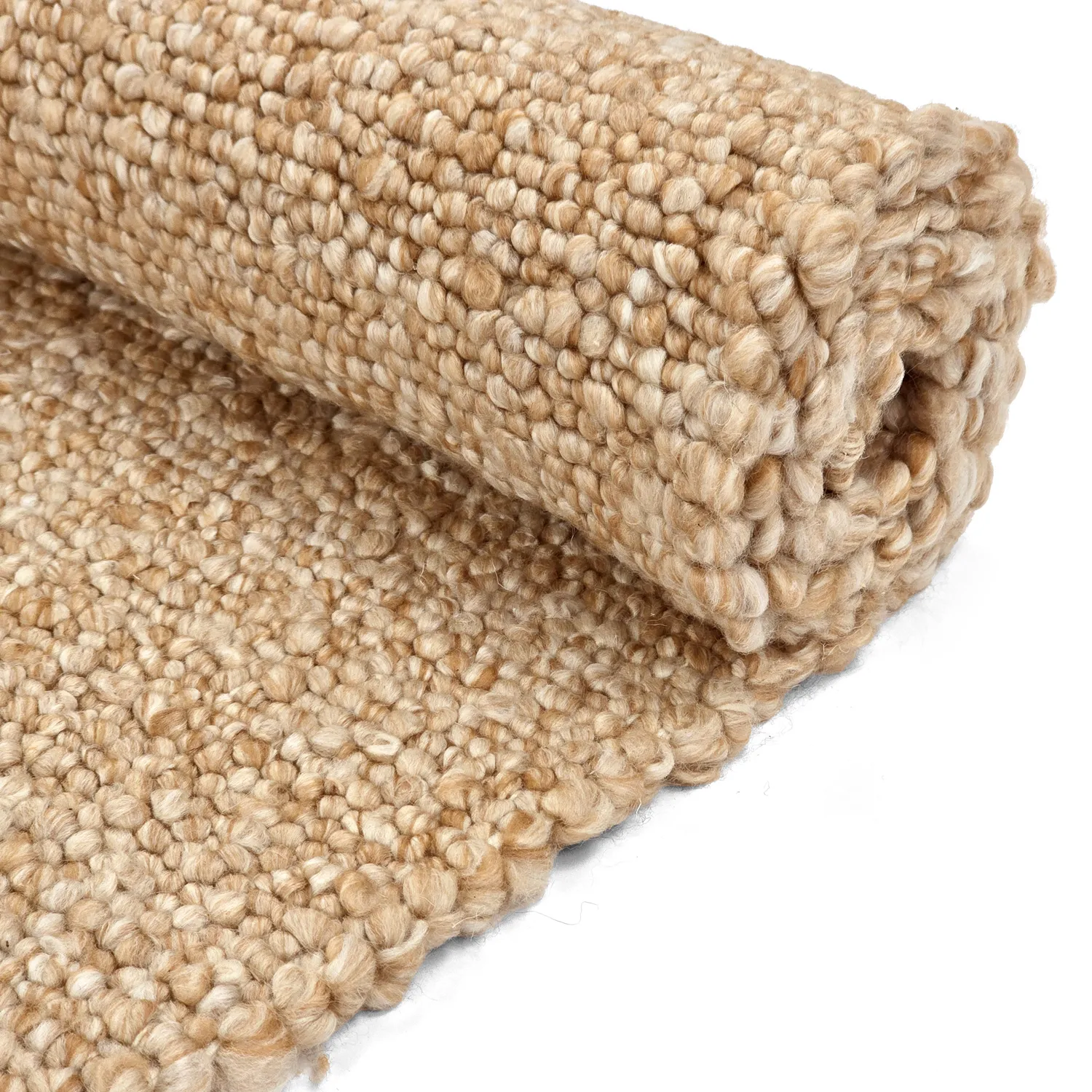 Tæpper til indendørs/udendørs brug - Milford Recycled PET (beige)