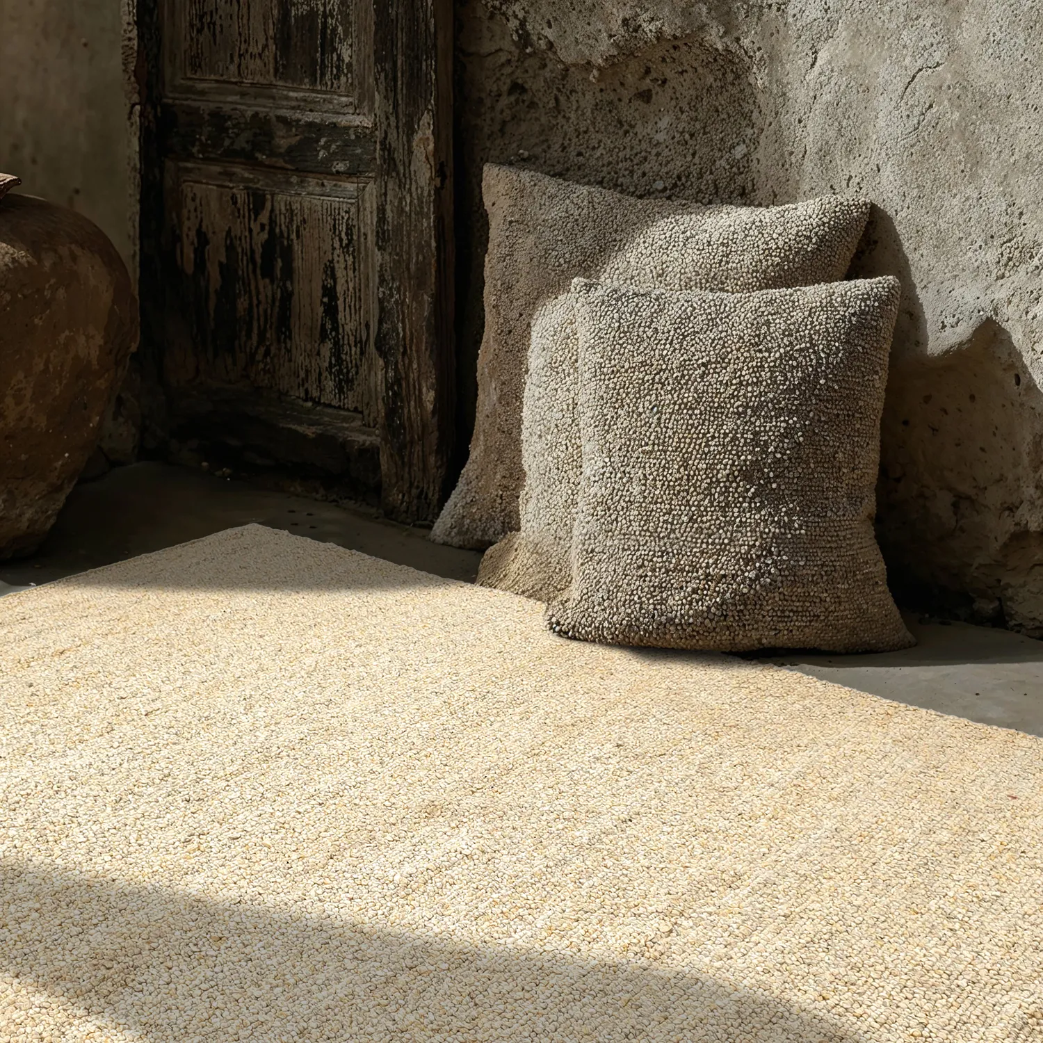 Tæpper til indendørs/udendørs brug - Milford Recycled PET (fløde)