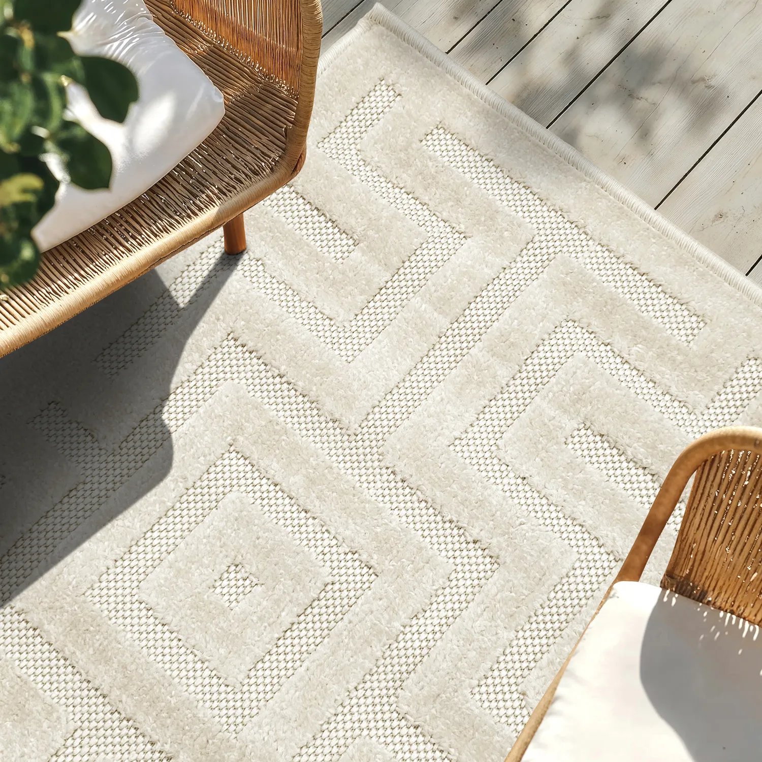 Shaggy Indoor/Outdoor - Oneida (fløde)