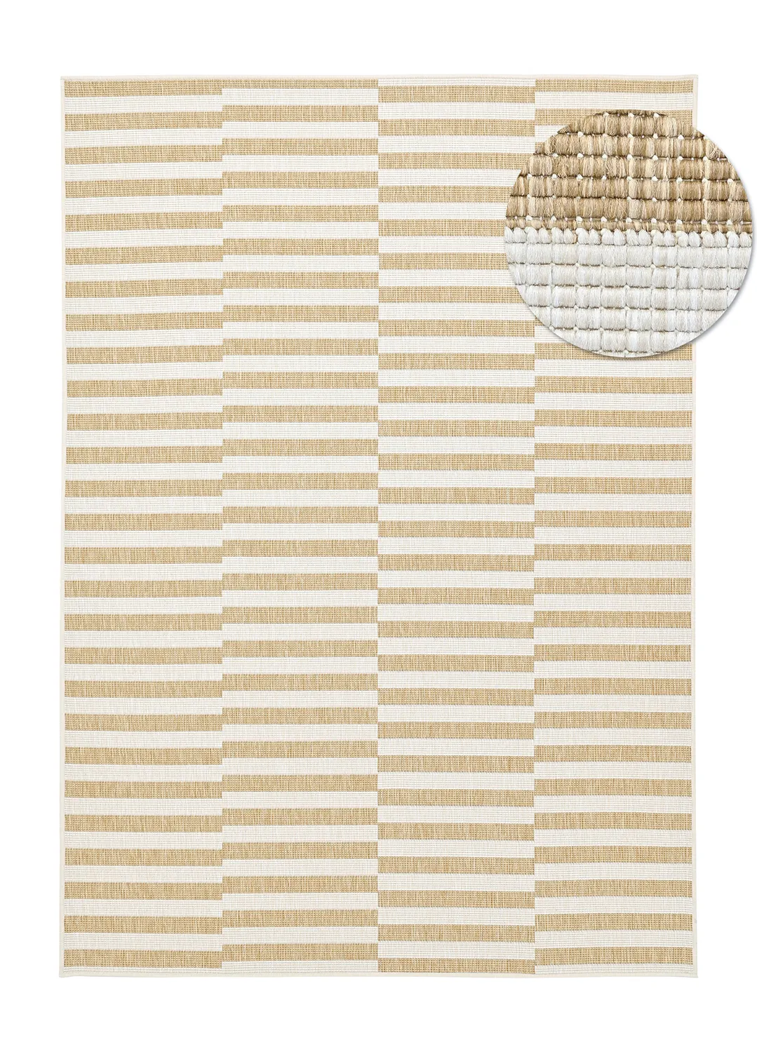 Tæpper til indendørs/udendørs brug - utomhusmatta - Otto (natur)