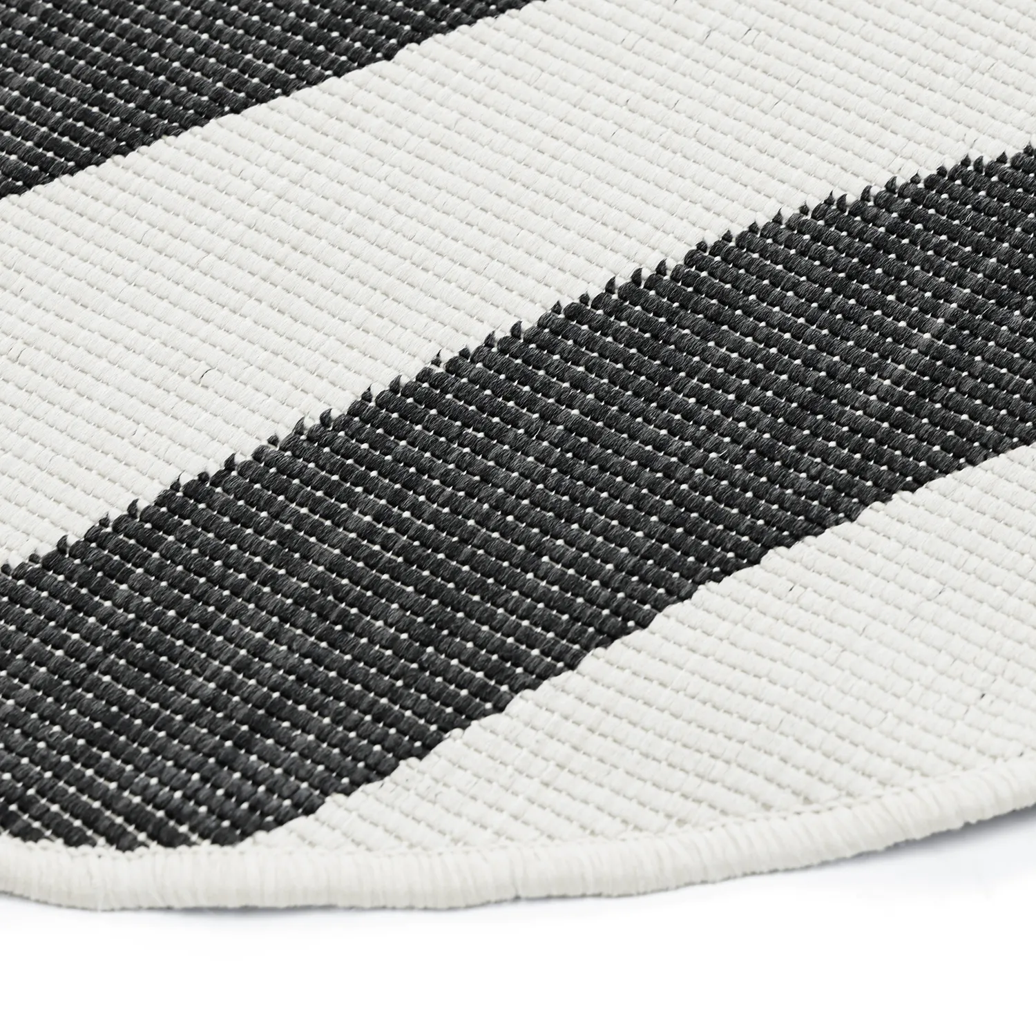 Tæpper til indendørs/udendørs brug - utomhusmatta - Remina (sort/hvid)