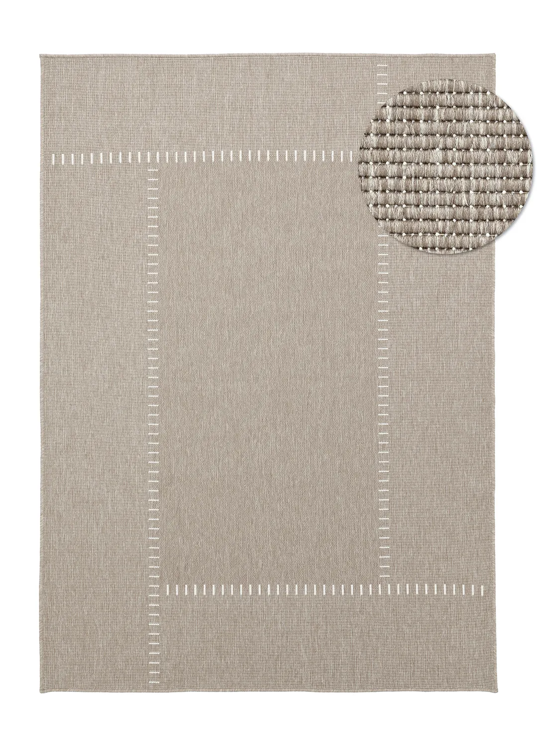 Tæpper til indendørs/udendørs brug - utomhusmatta - Rhea (beige)