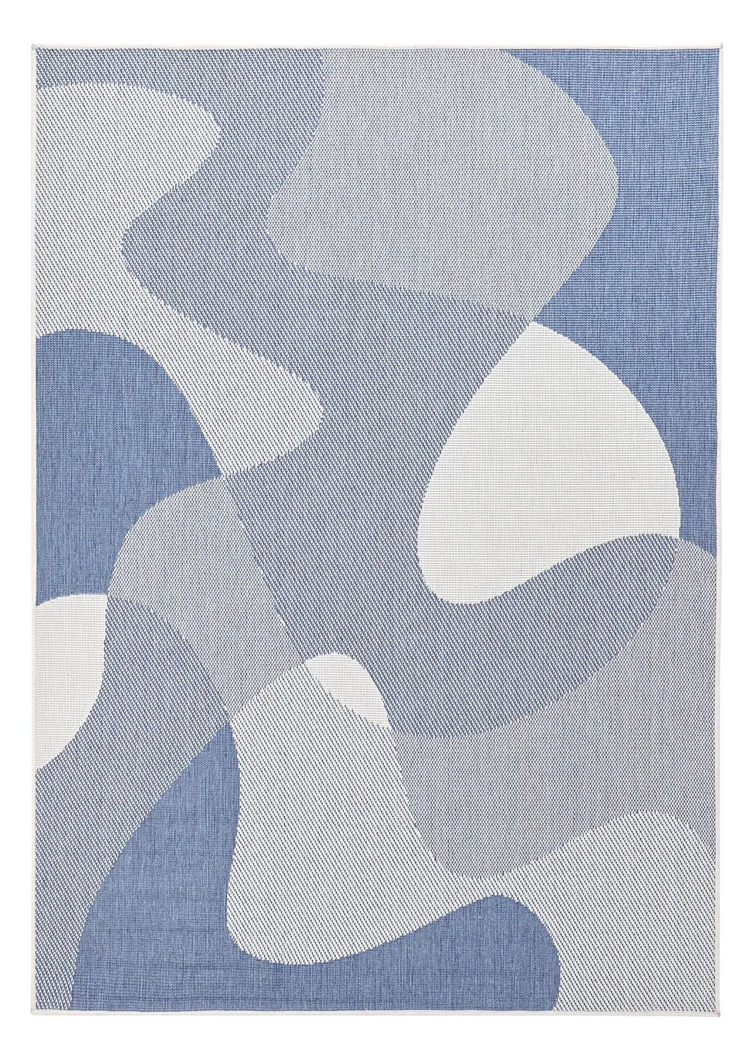 Tæpper til indendørs/udendørs brug - utomhusmatta - Somerville (blå)