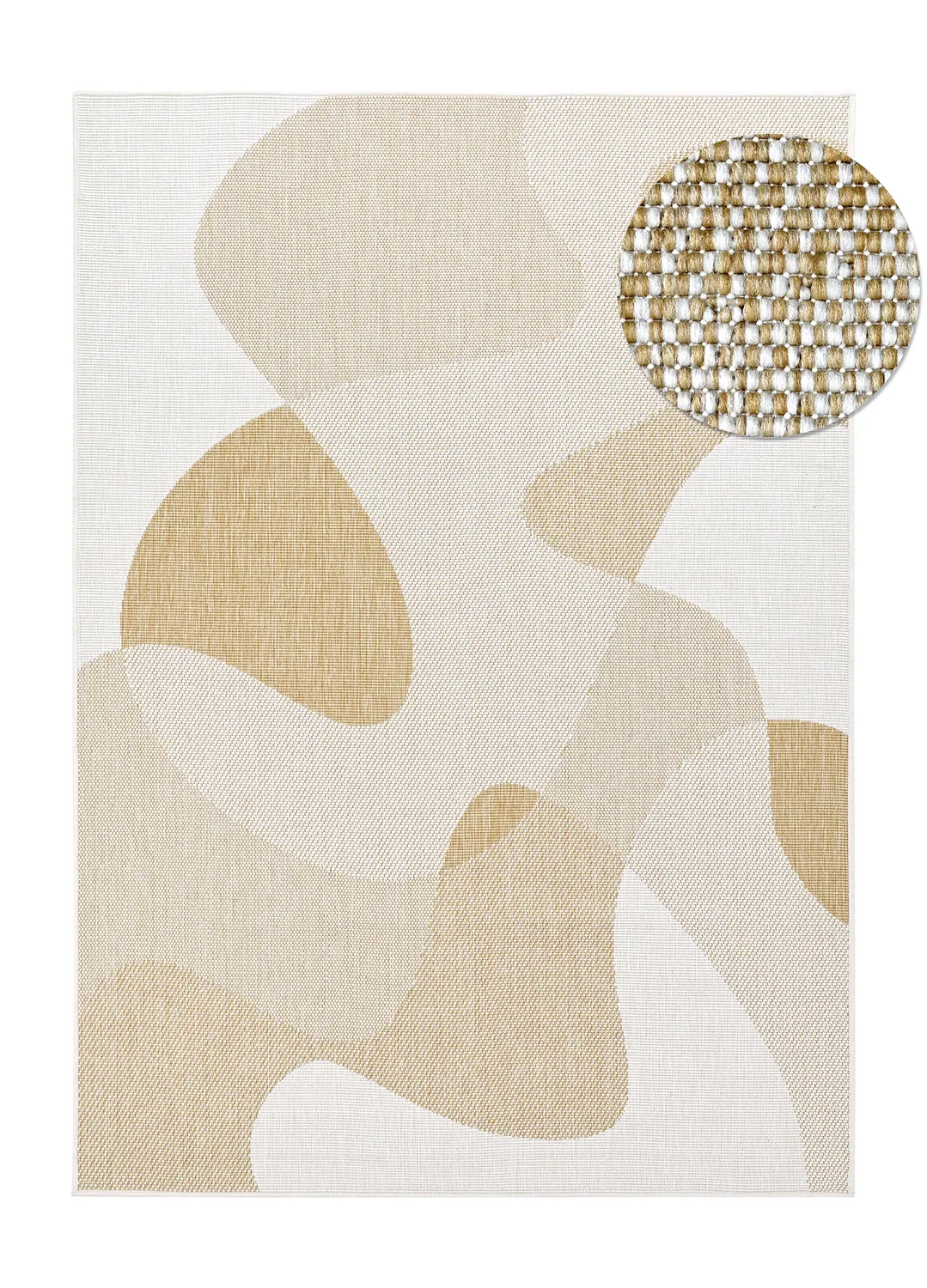 Tæpper til indendørs/udendørs brug - utomhusmatta - Somerville (gul)