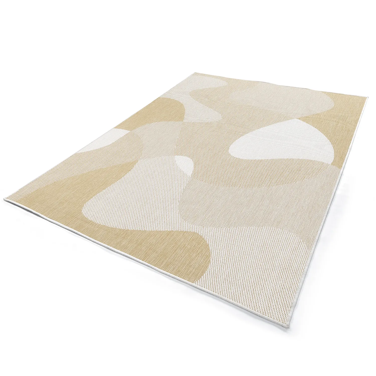 Tæpper til indendørs/udendørs brug - utomhusmatta - Somerville (gul)