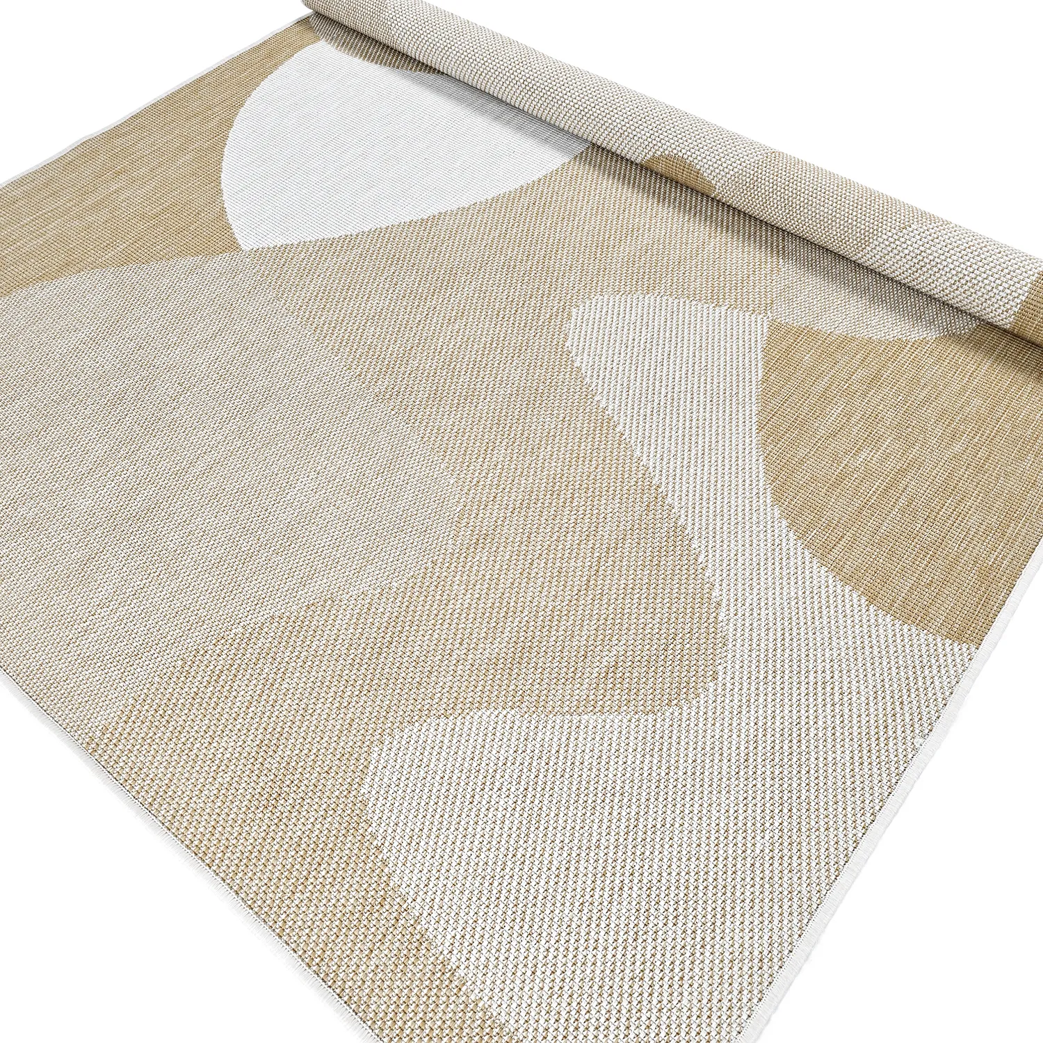 Tæpper til indendørs/udendørs brug - utomhusmatta - Somerville (gul)