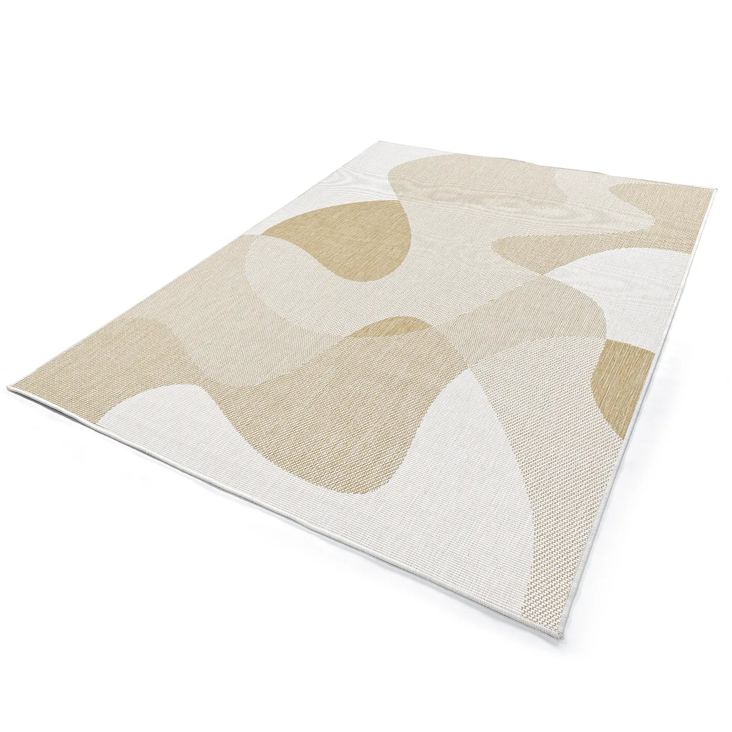 Tæpper til indendørs/udendørs brug - utomhusmatta - Somerville (gul)