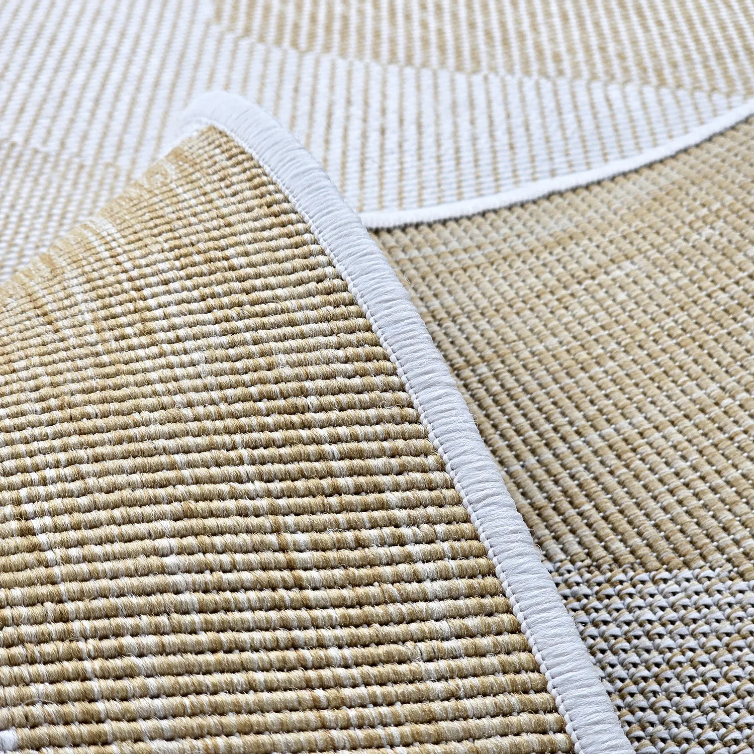 Tæpper til indendørs/udendørs brug - utomhusmatta - Somerville (gul)