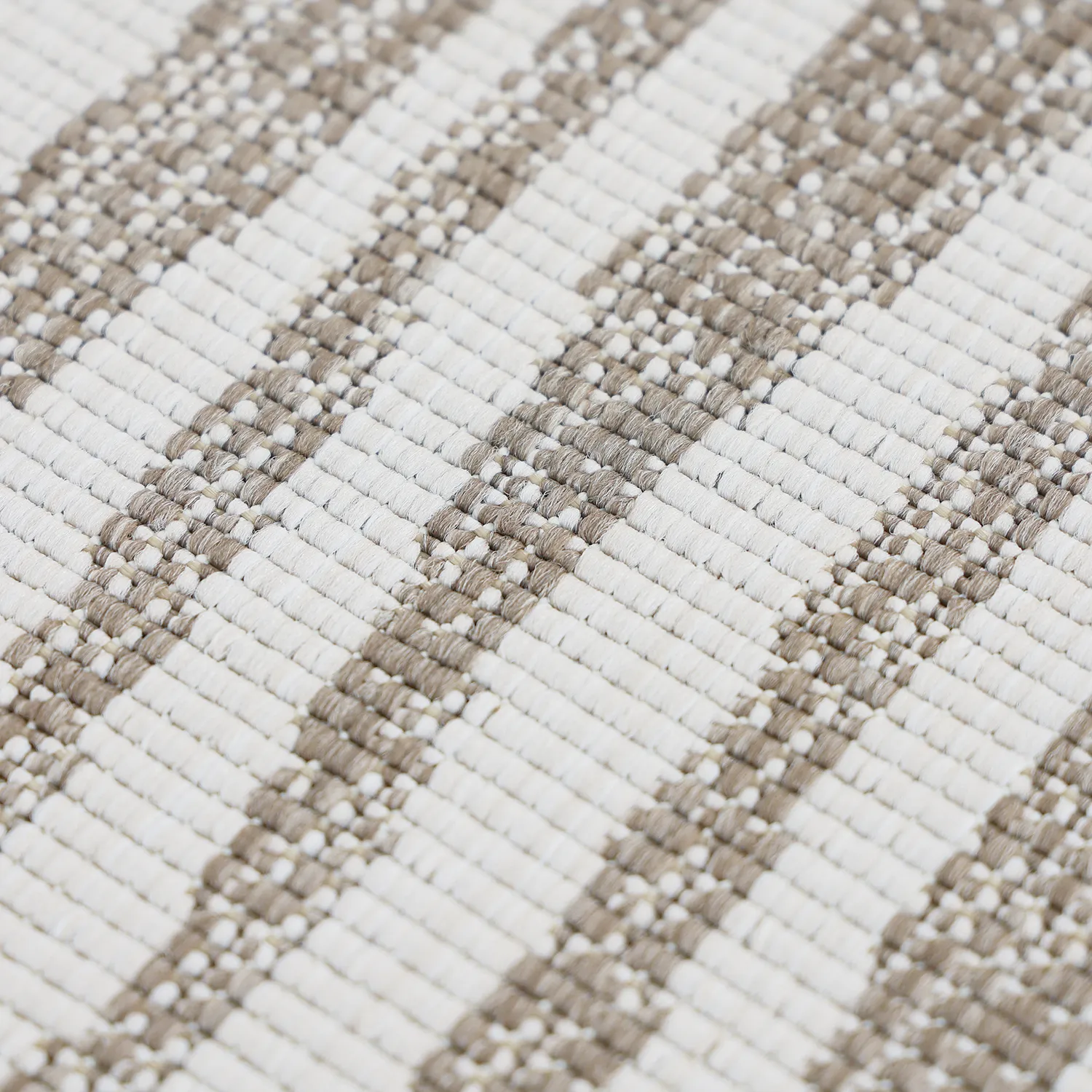 Tæpper til indendørs/udendørs brug - utomhusmatta - Vaura (beige)