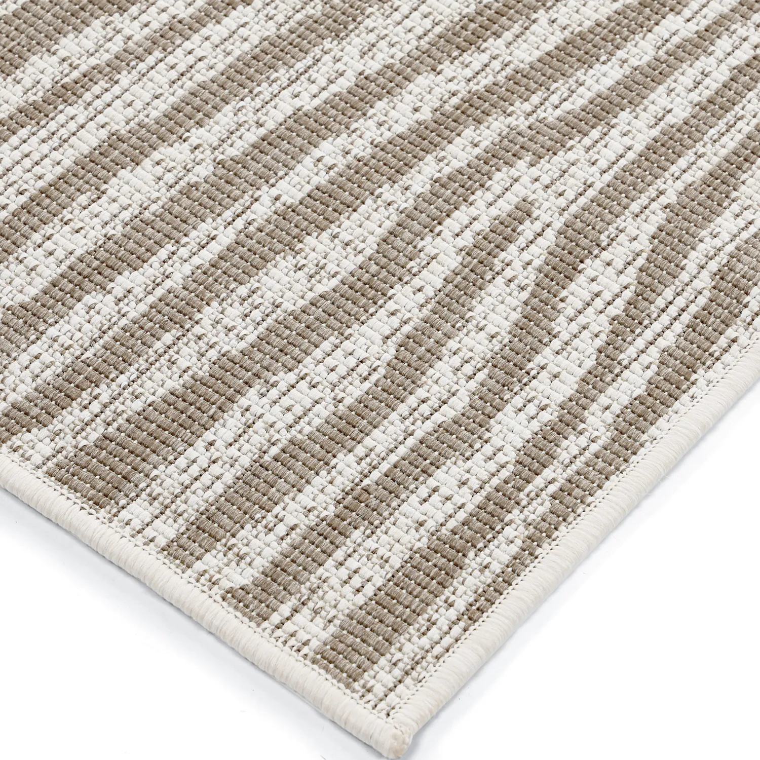 Tæpper til indendørs/udendørs brug - utomhusmatta - Vaura (beige)
