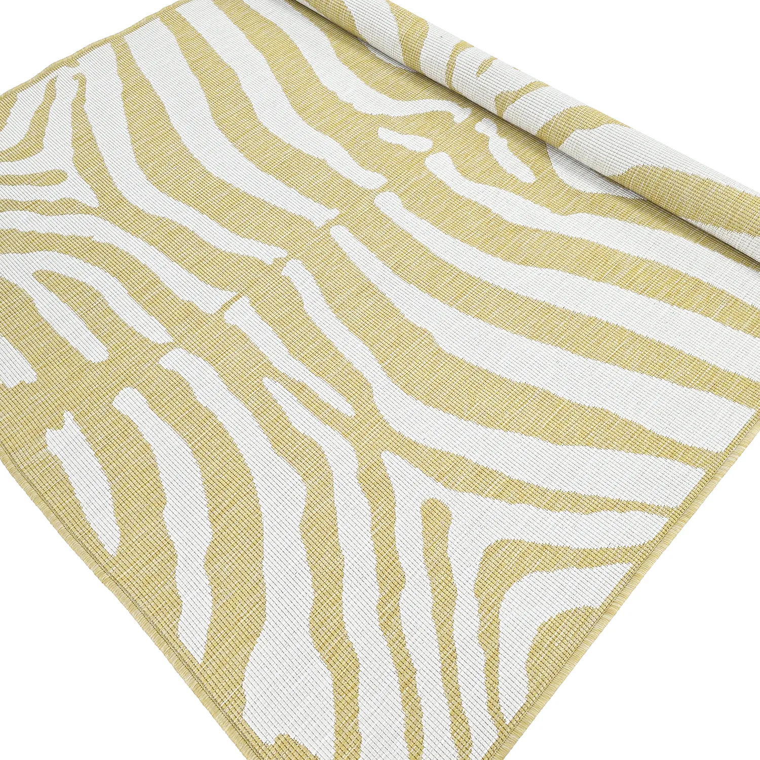 Tæpper til indendørs/udendørs brug - utomhusmatta - Winona (gul)