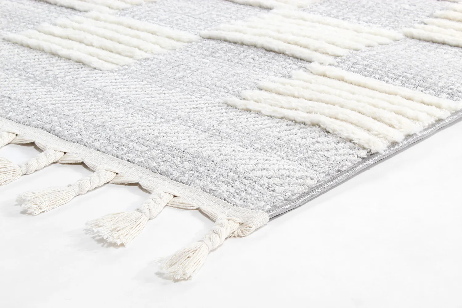 Shaggy - Austin (grå/offwhite)