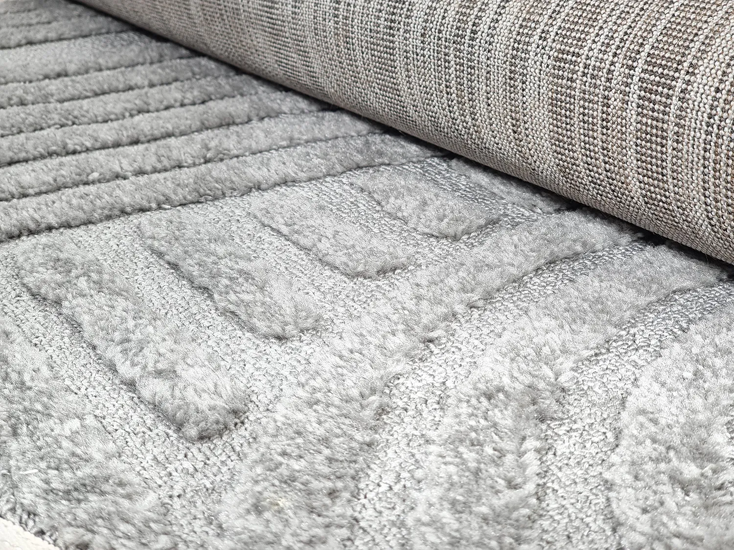 Runde tæpper - Campbell (grå)