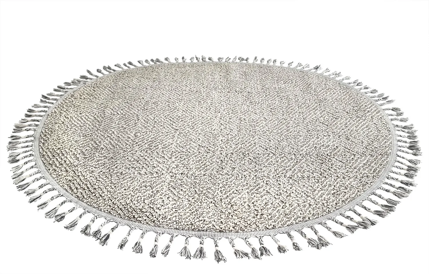 Runde tæpper - Indoor/Outdoor Dakota (grå)