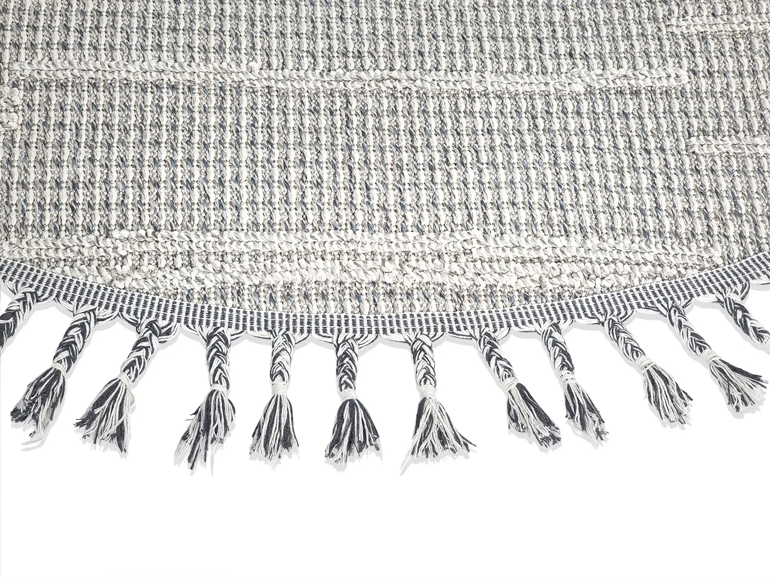 Runde tæpper - Indoor/Outdoor Paz (grå)