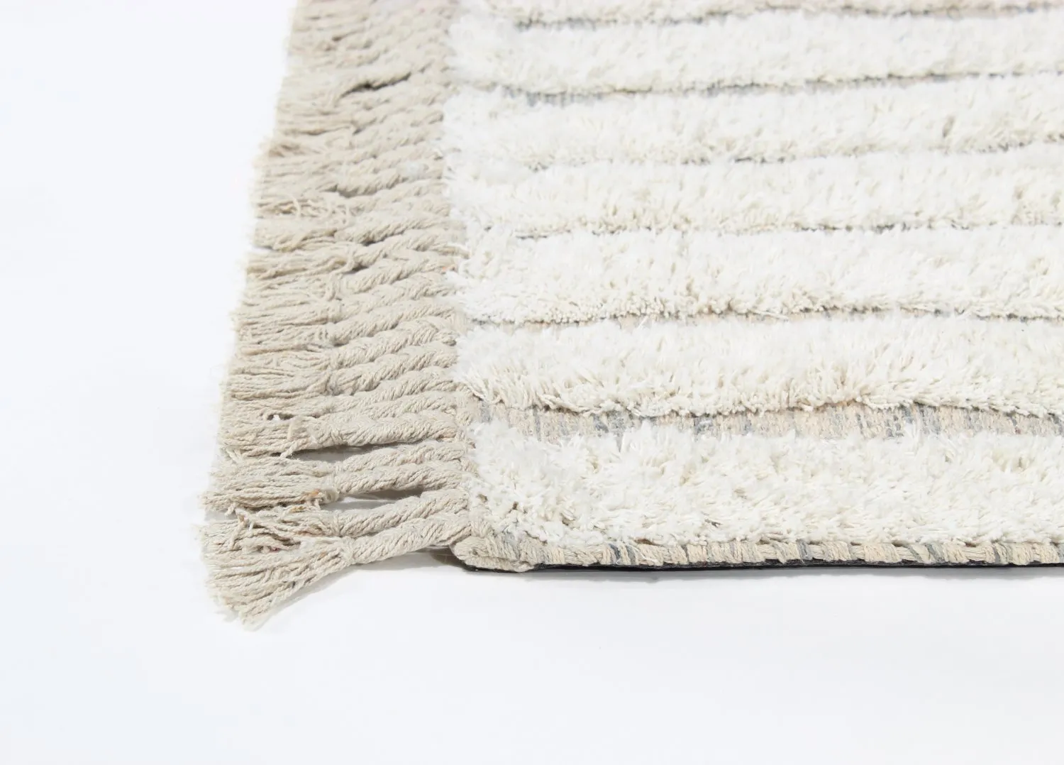 Bomuldstæppe - Inez (beige)