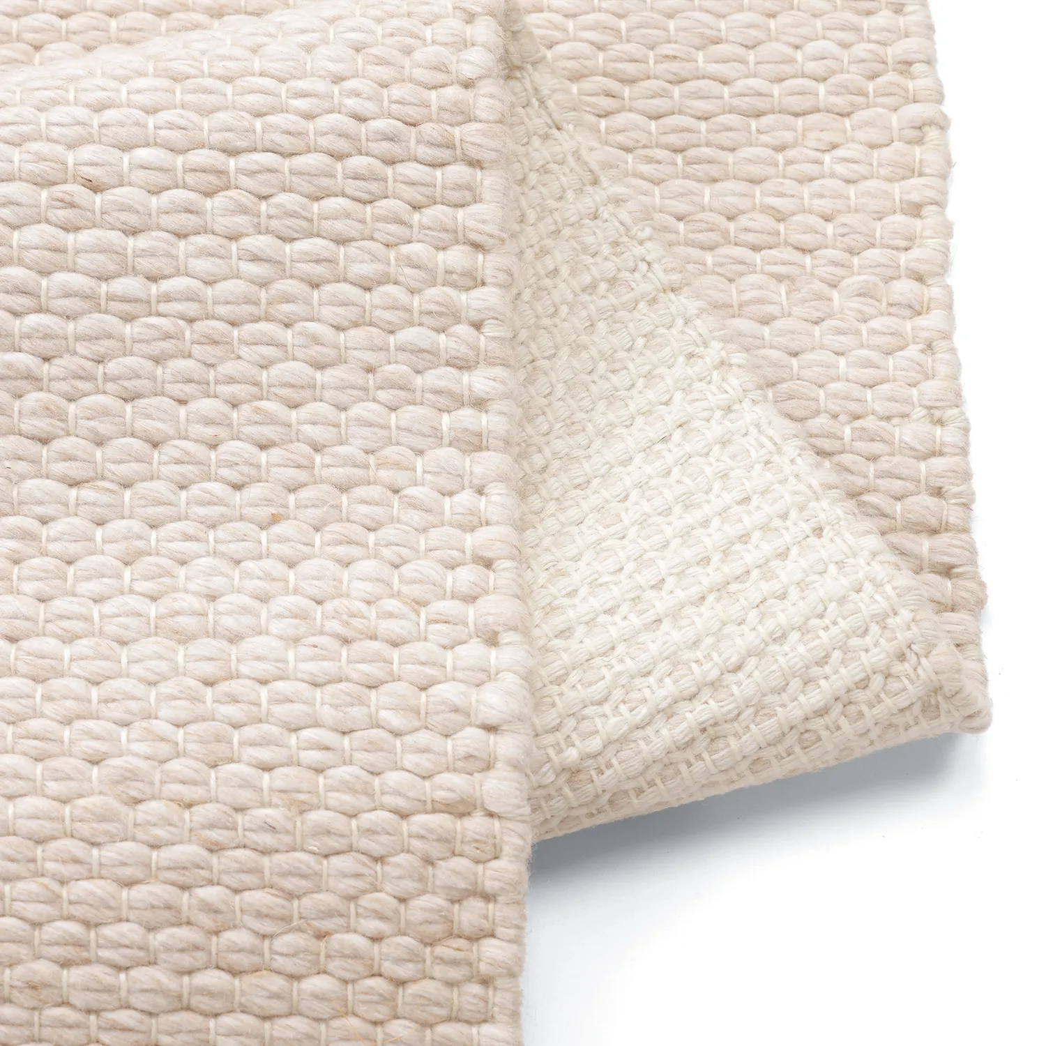 Tæpper til indendørs/udendørs brug - Arco Wool Look (fløde)