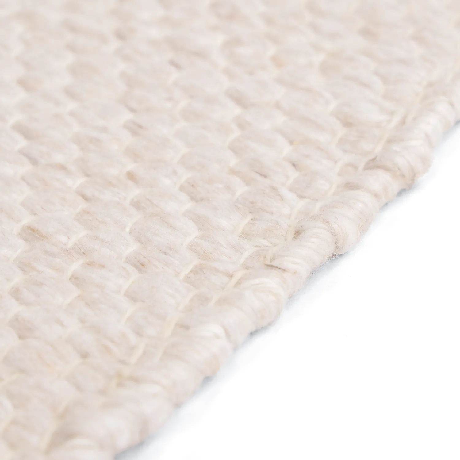 Tæpper til indendørs/udendørs brug - Arco Wool Look (fløde)