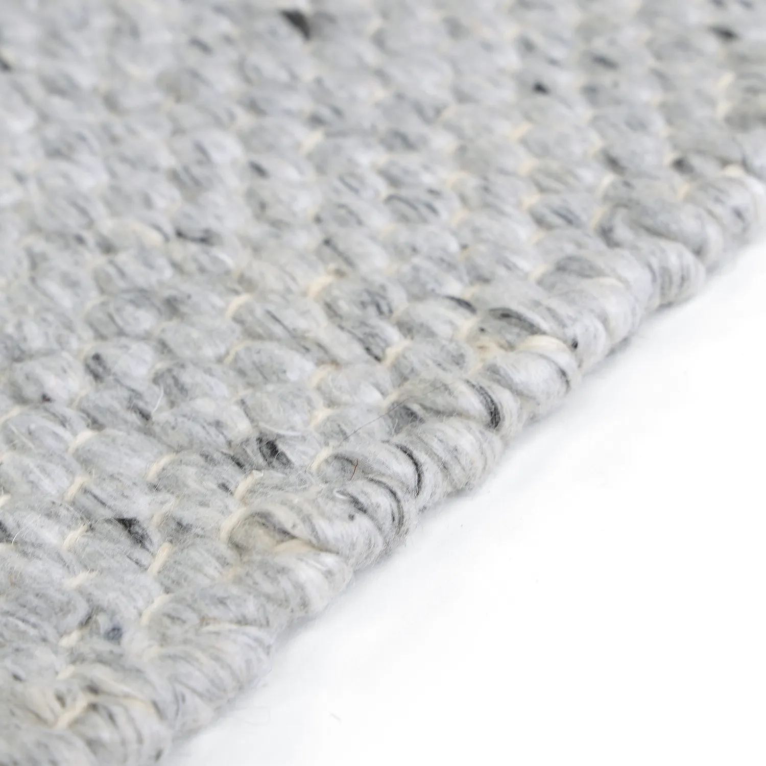 Tæpper til indendørs/udendørs brug - Arco Wool Look (grå/beige)