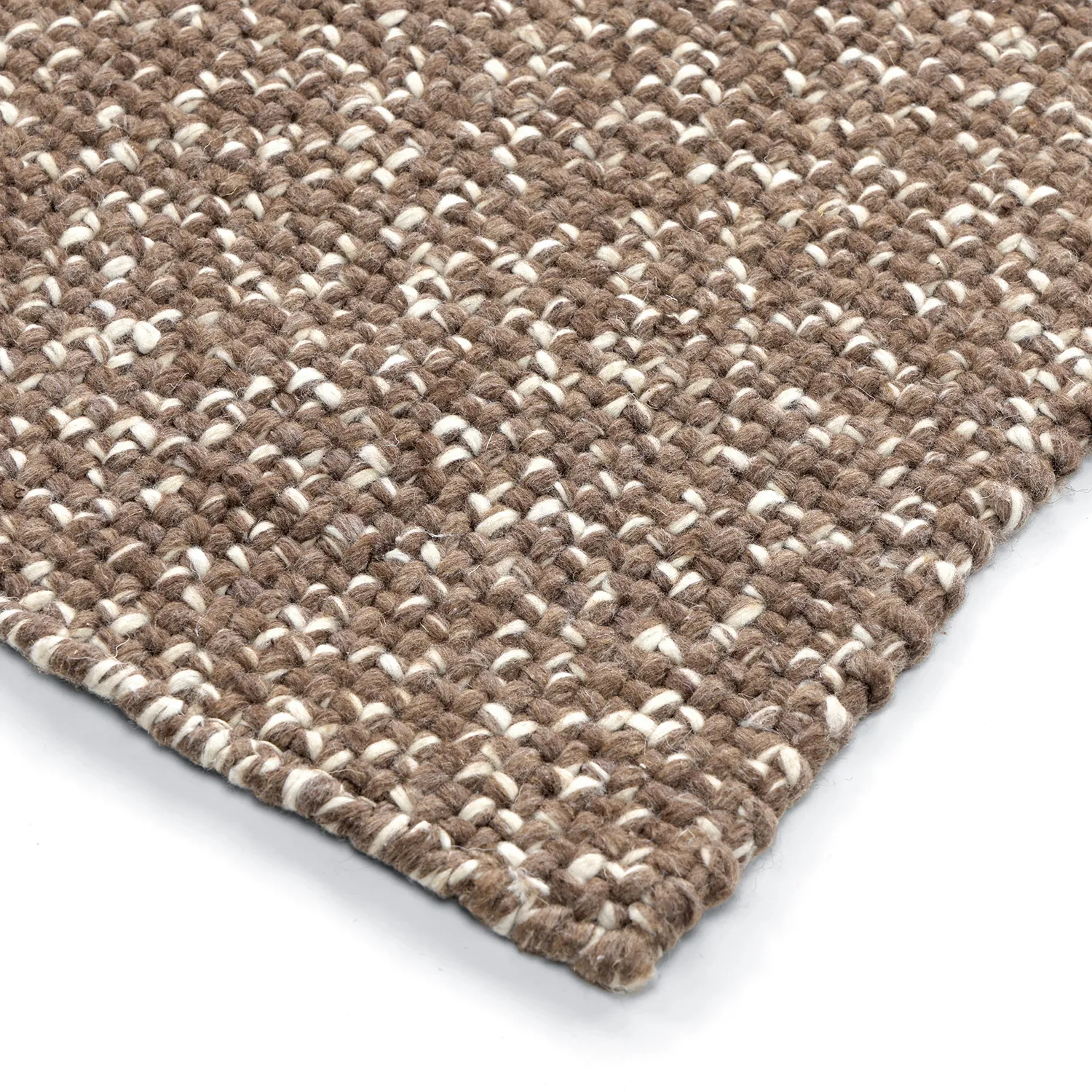 Tæpper til indendørs/udendørs brug - Orta Wool Look (brun)