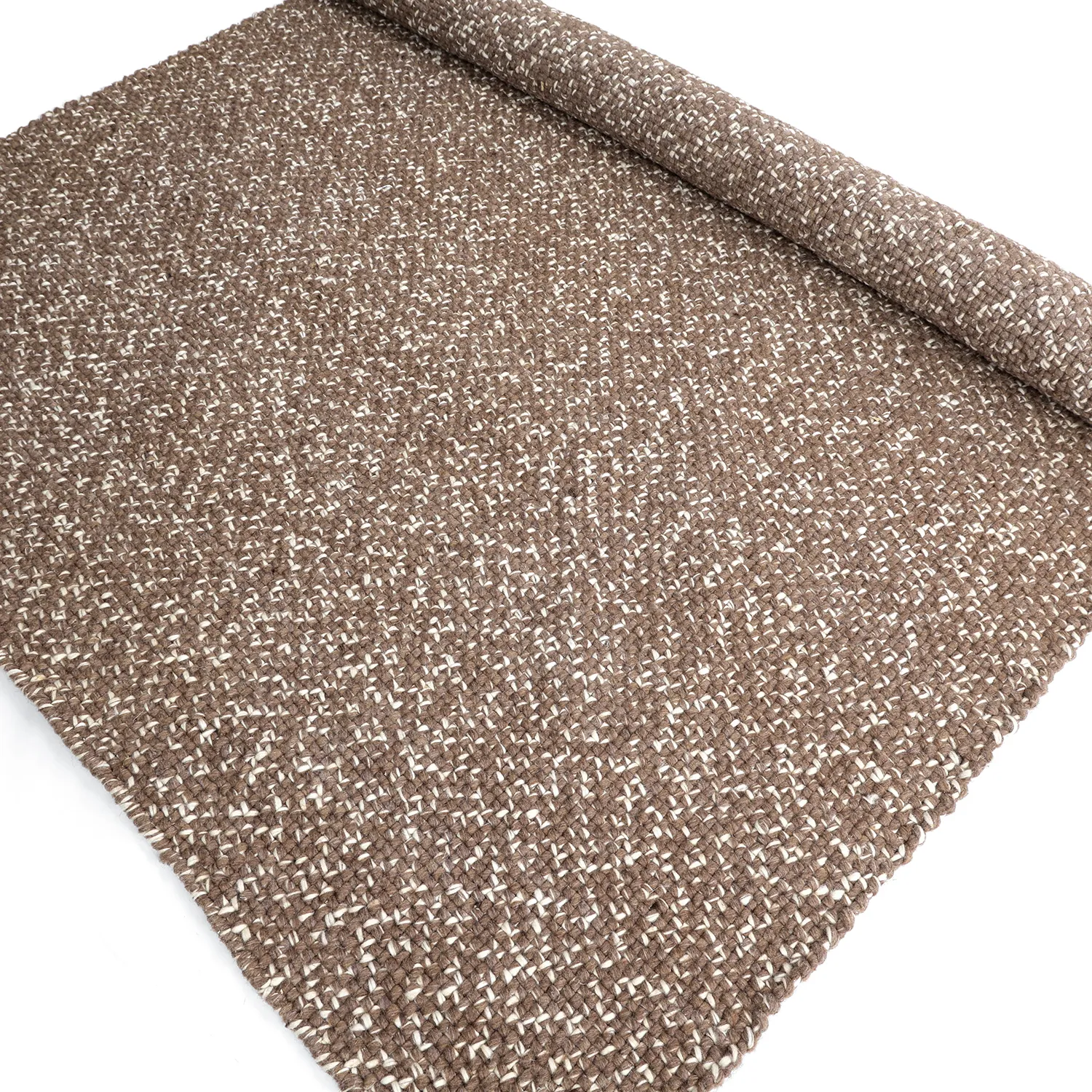 Tæpper til indendørs/udendørs brug - Orta Wool Look (brun)