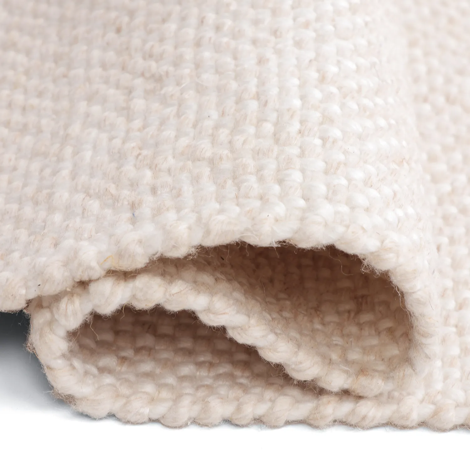 Tæpper til indendørs/udendørs brug - Orta Wool Look (fløde)