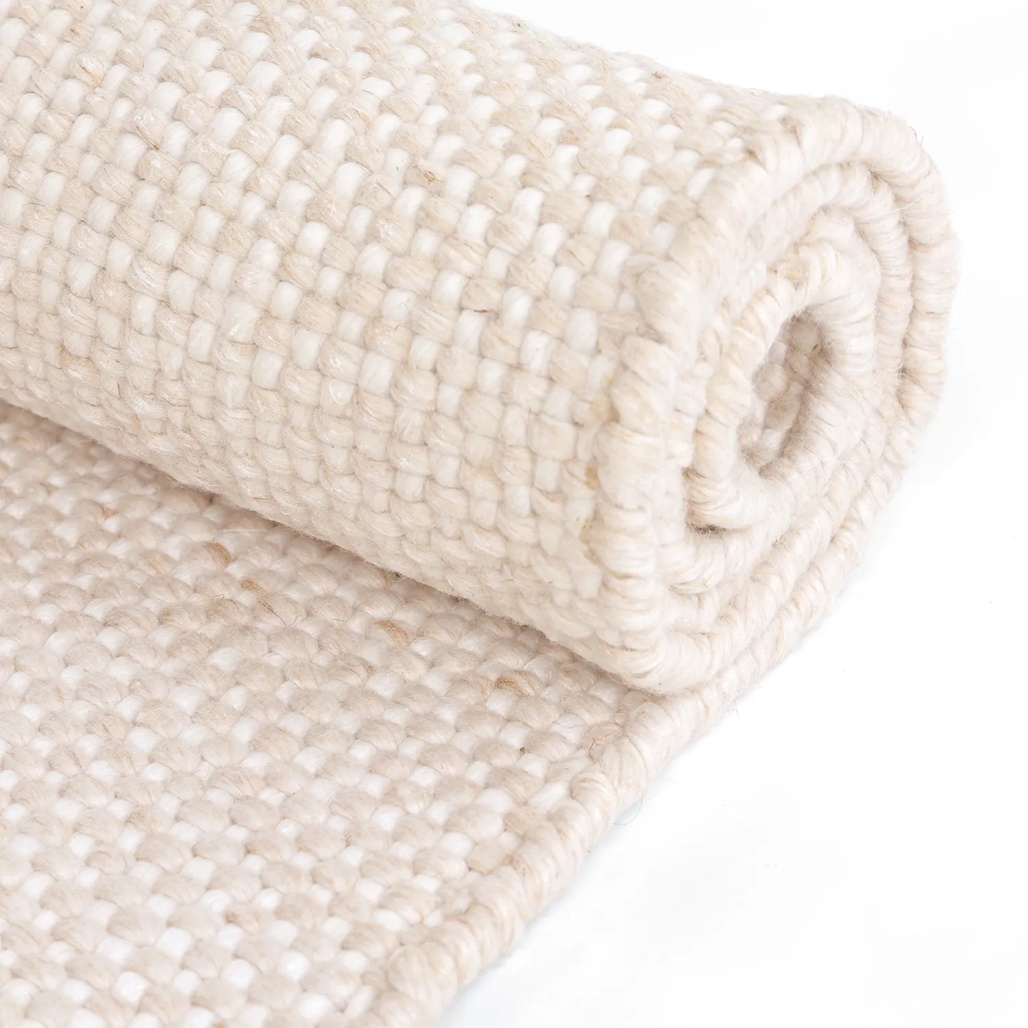 Tæpper til indendørs/udendørs brug - Orta Wool Look (fløde)