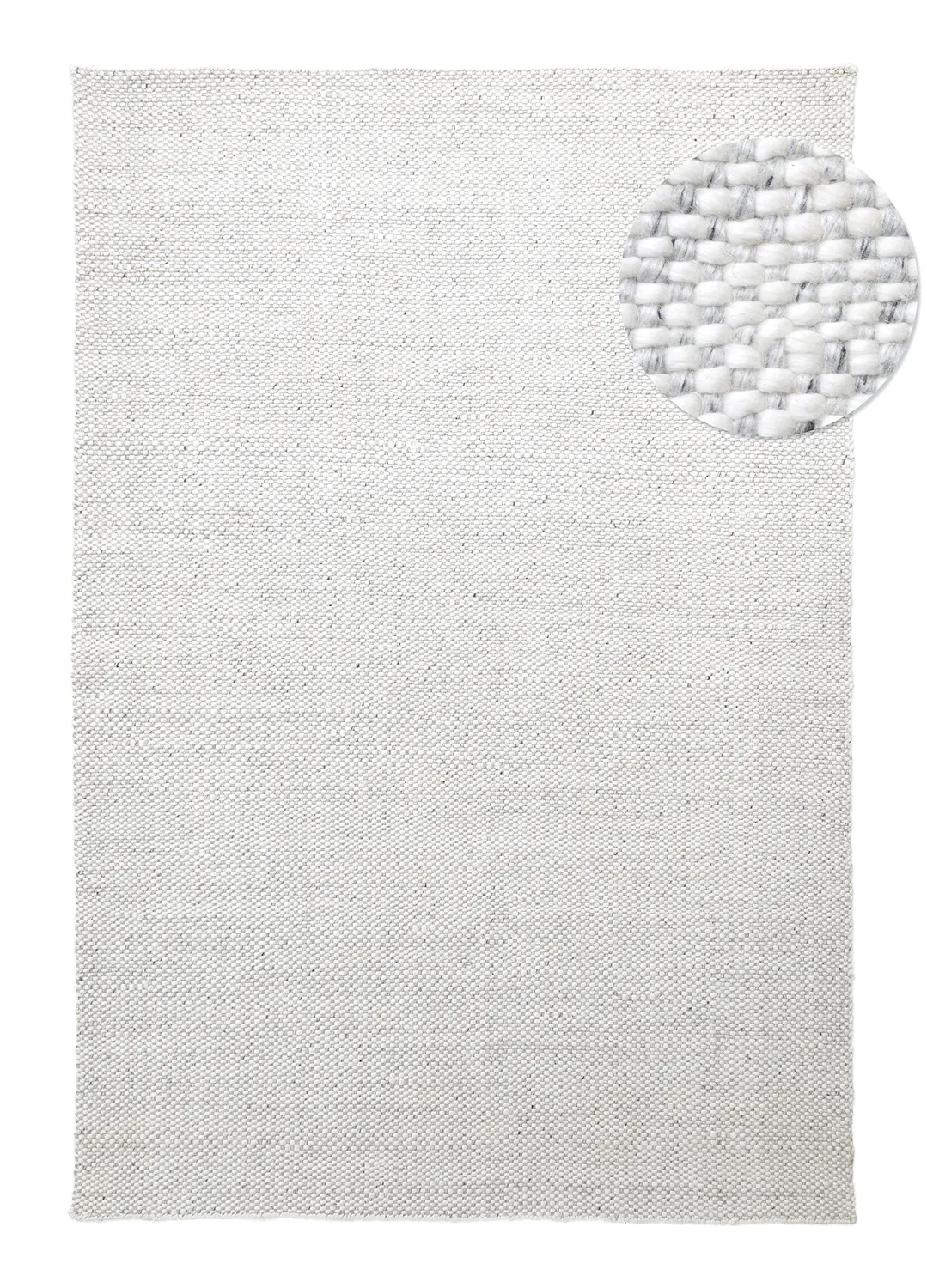 Tæpper til indendørs/udendørs brug - Orta Wool Look (lysegrå)