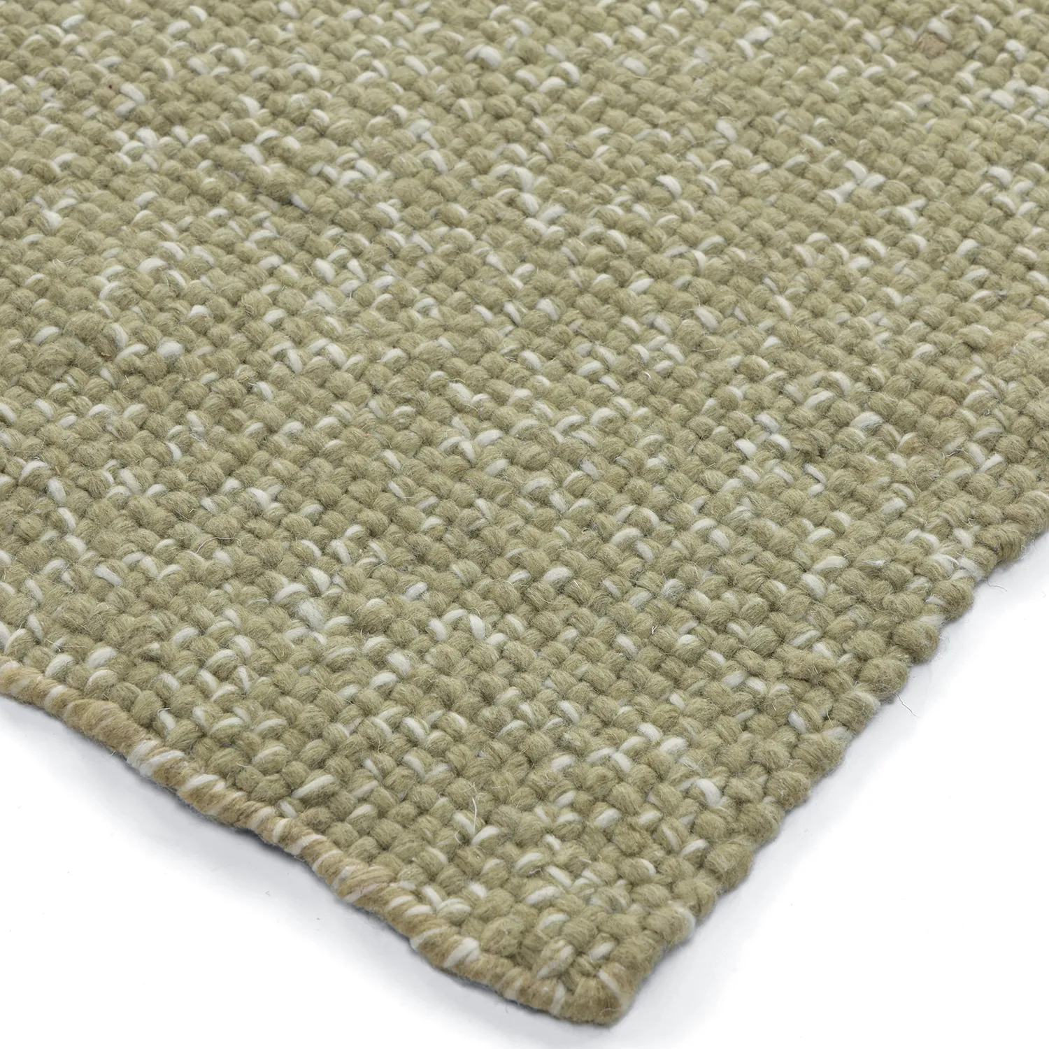 Tæpper til indendørs/udendørs brug - Orta Wool Look (mosgrøn)