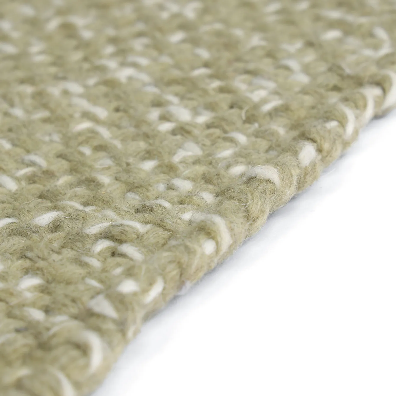 Tæpper til indendørs/udendørs brug - Orta Wool Look (mosgrøn)
