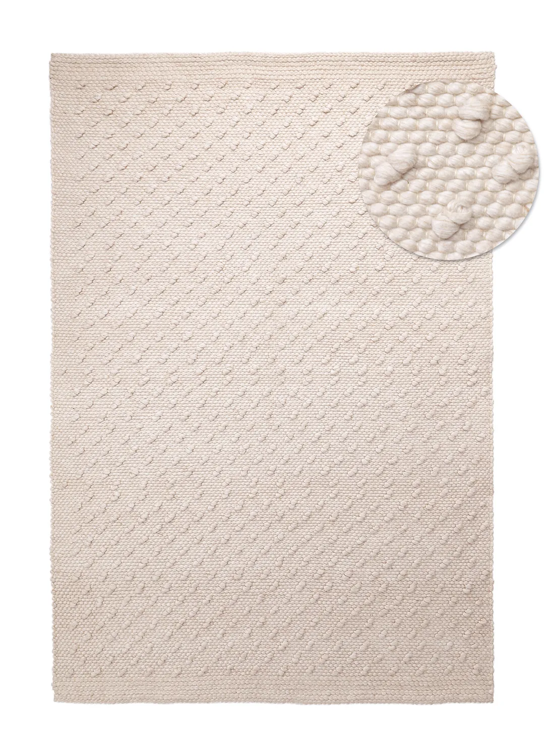 Tæpper til indendørs/udendørs brug - Todi Wool Look (fløde)