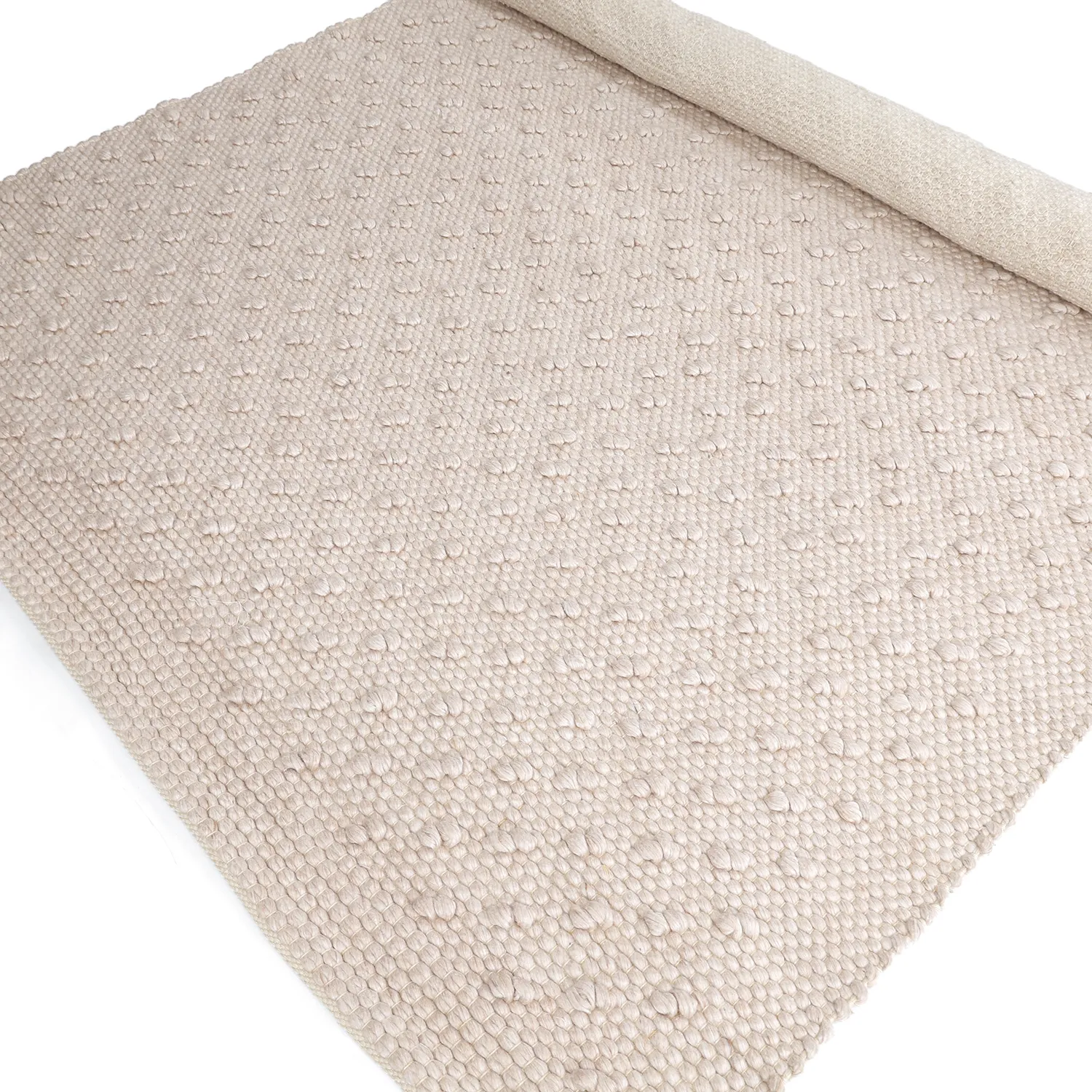 Tæpper til indendørs/udendørs brug - Todi Wool Look (fløde)