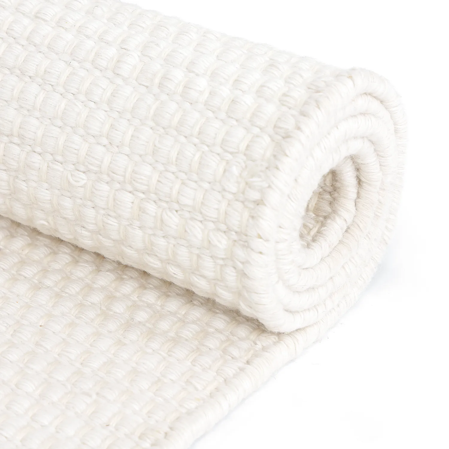 Tæpper til indendørs/udendørs brug - Coastal Wool Look (fløde)