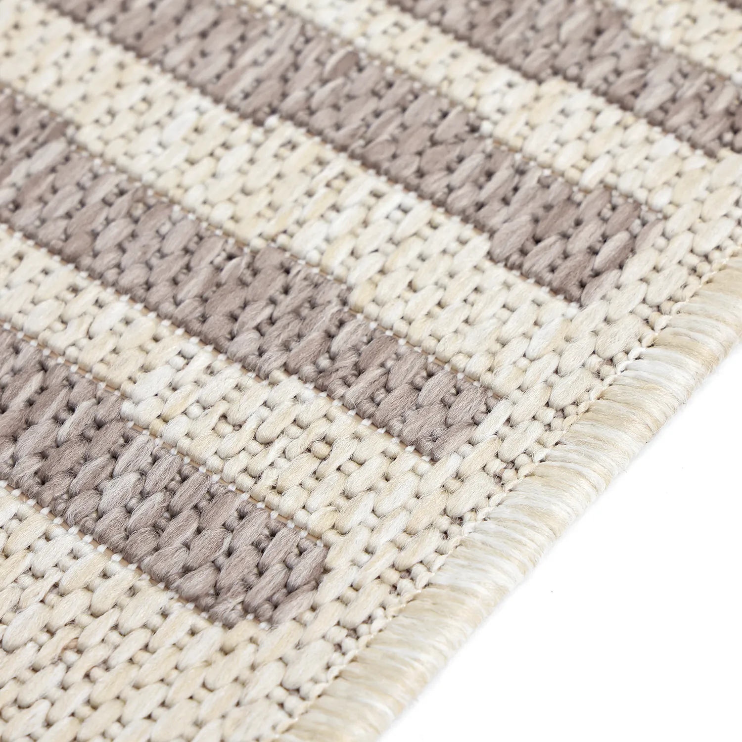 Tæpper til indendørs/udendørs brug - Cordoba (taupe)