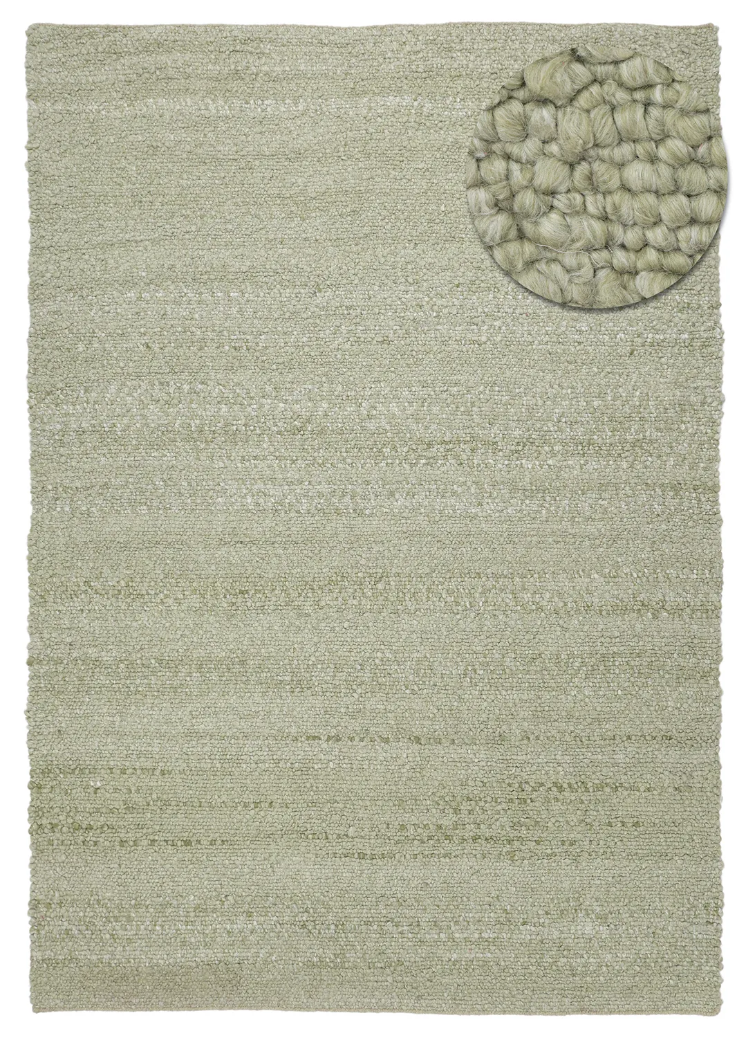 Tæpper til indendørs/udendørs brug - Milford Wool Look (grøn)