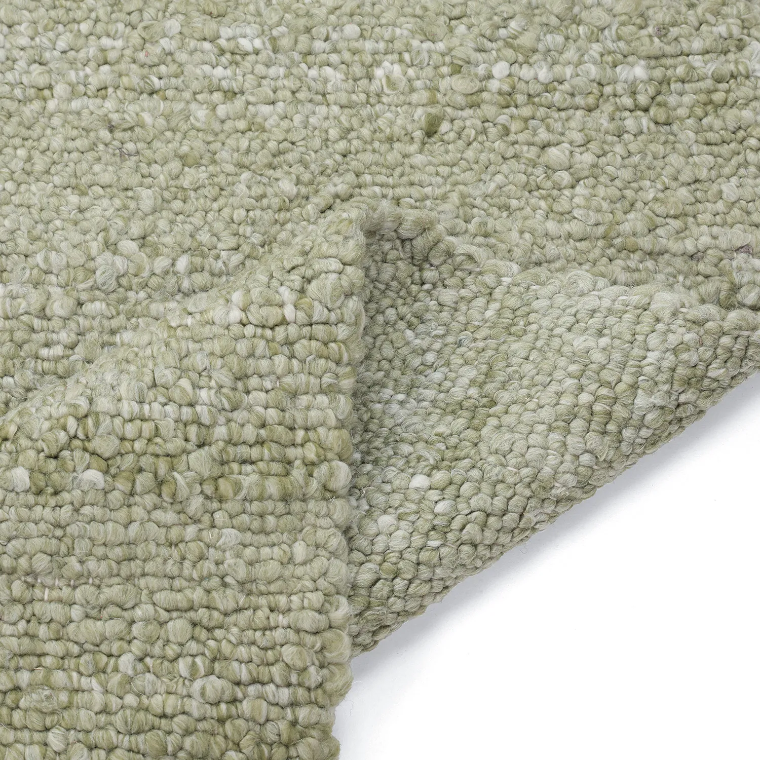 Tæpper til indendørs/udendørs brug - Milford Wool Look (grøn)
